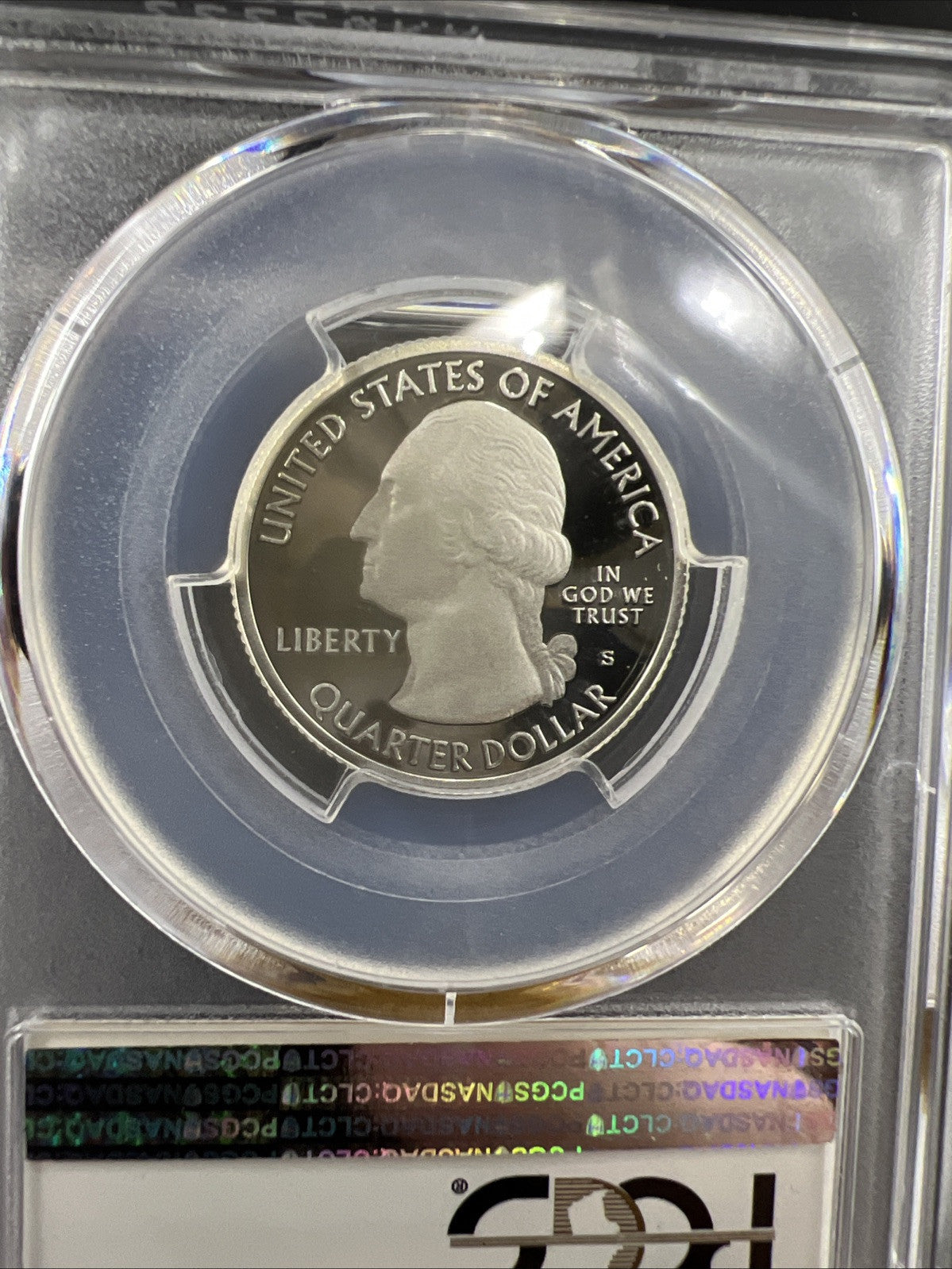 2017 S 25c Ellis Island 90% Silver ATB Park Quarter Coin PR69 DCAM PCGS