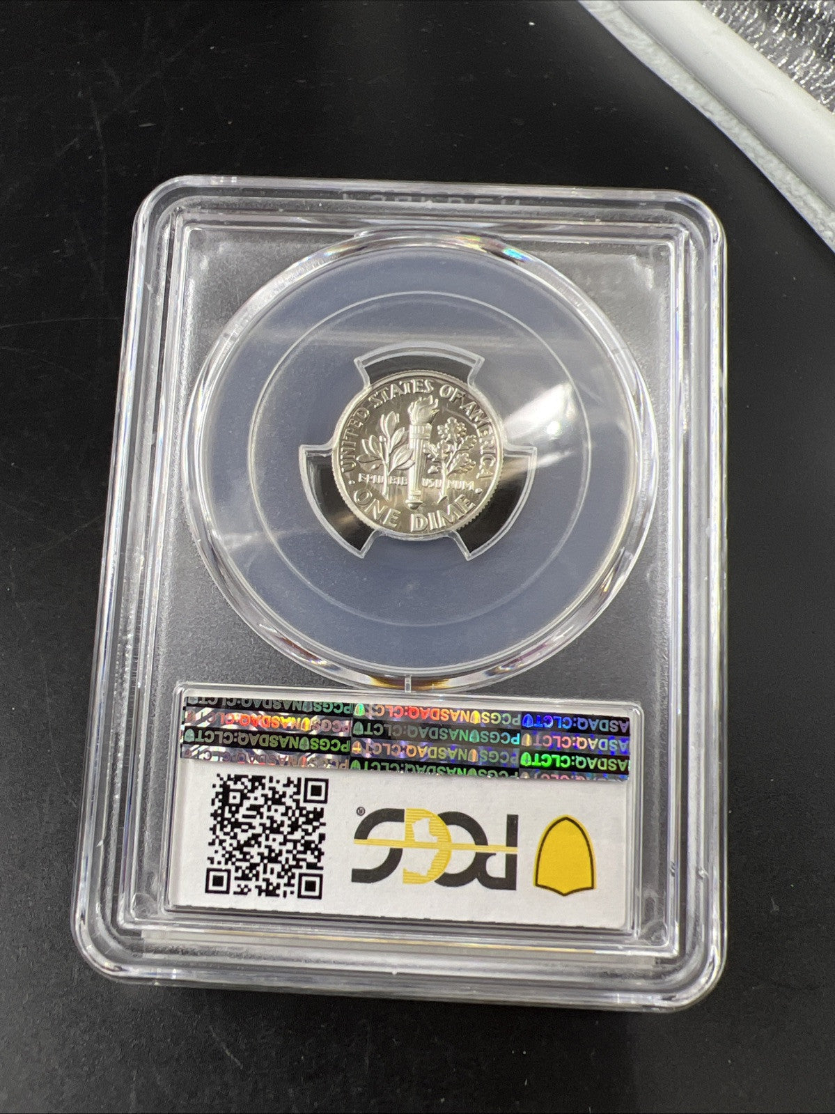 2002 S 10c Roosevelt 90% Silver Dime Coin PCGS PR69 DCAM Proof
