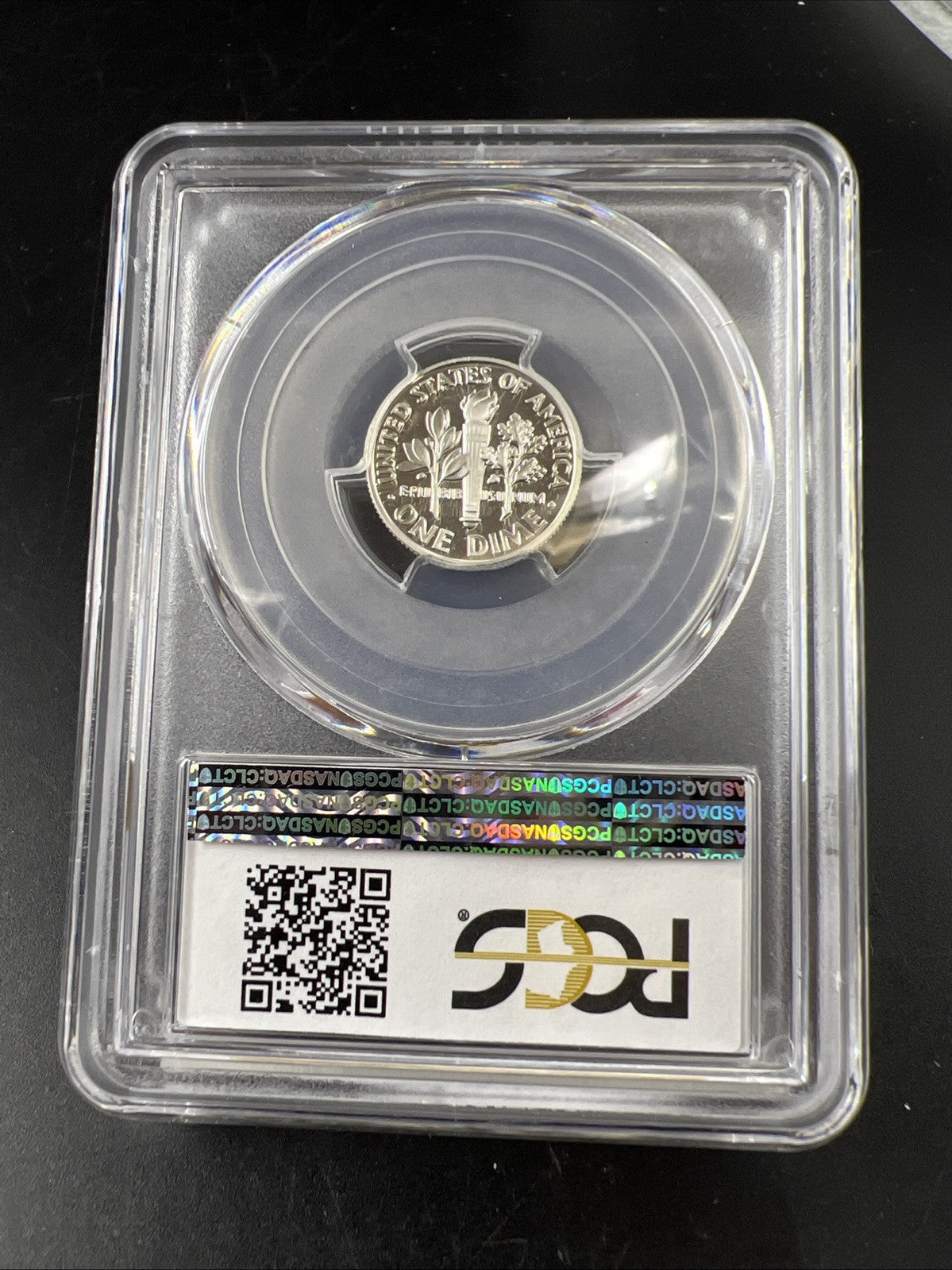 2003 S 10c Roosevelt 90% Silver Dime Coin PCGS PR69 DCAM Proof