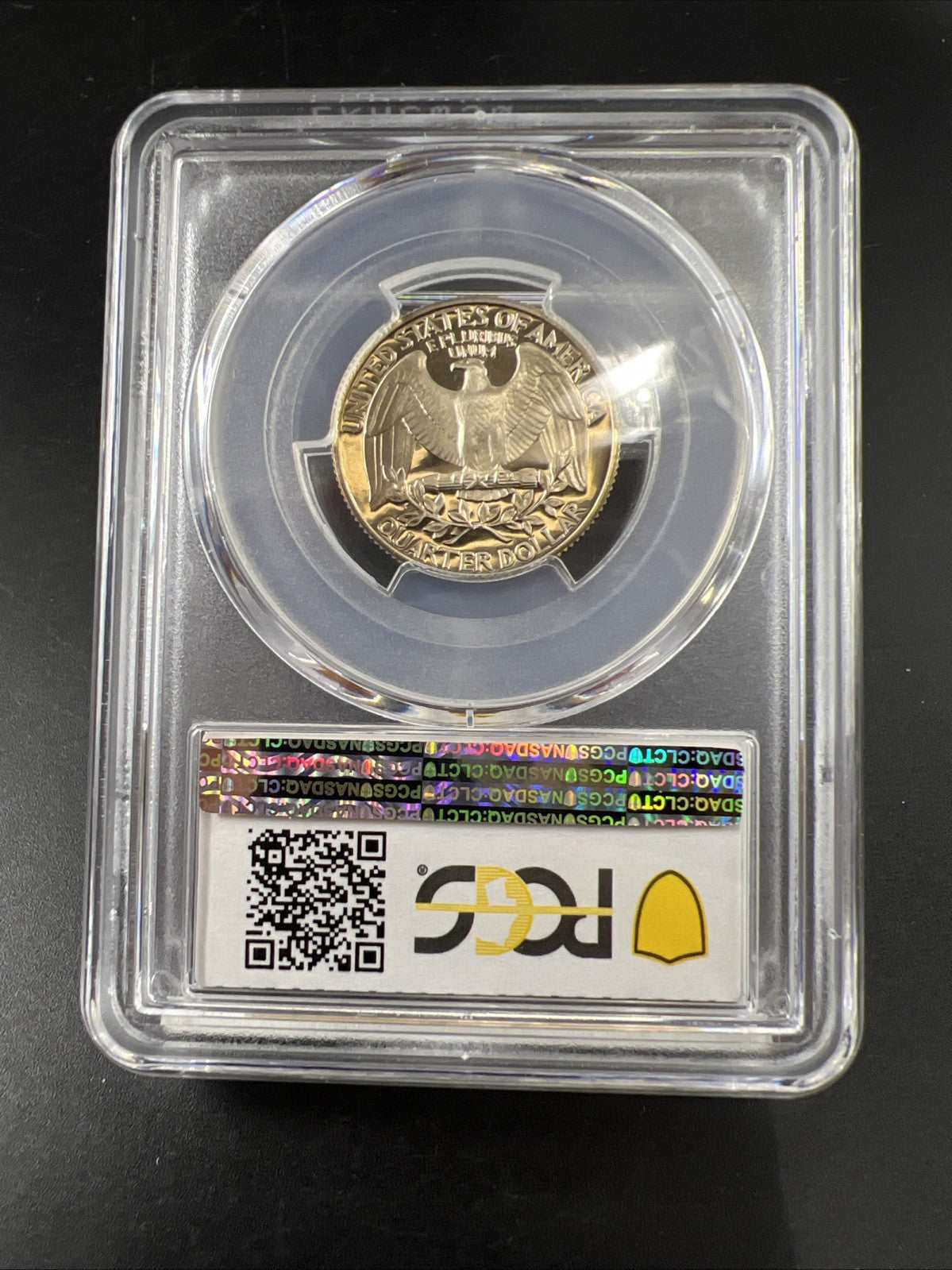 1980 S 25c Clad Copper Nickel Washington Quarter Coin PCGS PR69 DCAM #406