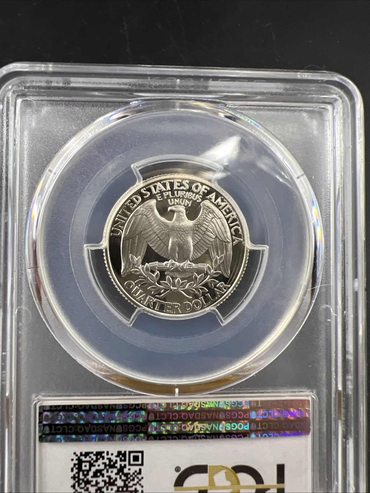 1995 S 25c Washington 90% Silver Proof Quarter Coin PCGS PR69DCAM #805