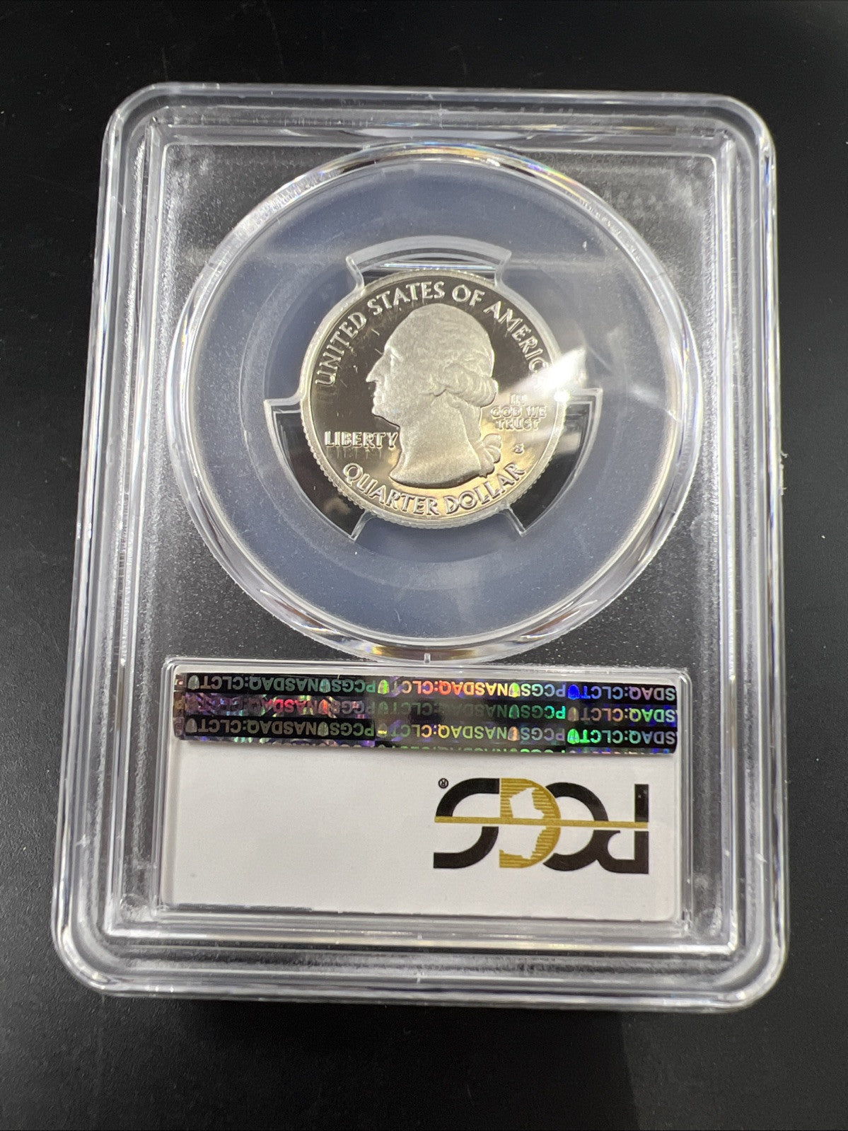 2011 S 25c Vicksburg 90% Silver ATB Park Quarter Coin PR69 DCAM PCGS USA Flag