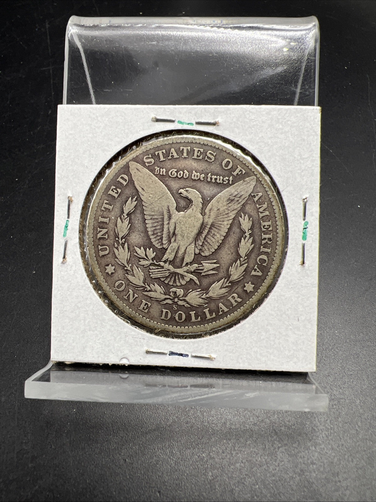 1901 S $1 Morgan Silver Dollar Coin VG Very Good Circ #A