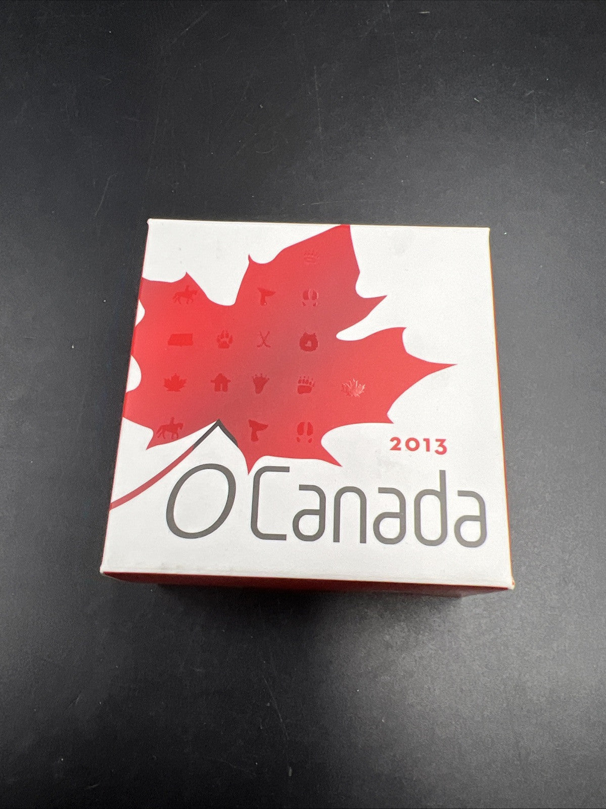 2013 O Canada Polar Bear 1/2 Oz Silver Coin 10 Dollars w/ Box & COA