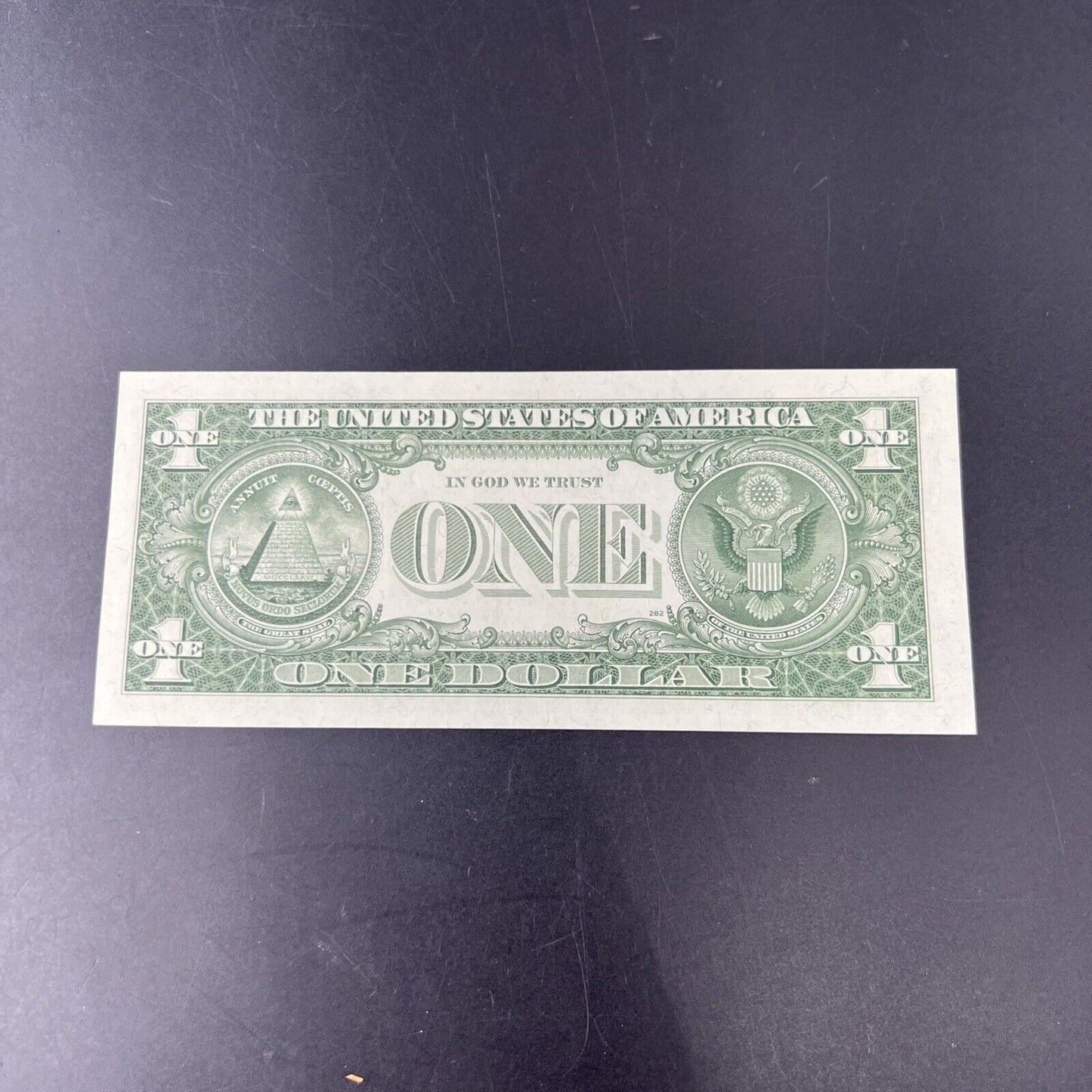 1957 * Star $1 One Dollar Silver Certificate Blue Seal Choice Uncirculated #49