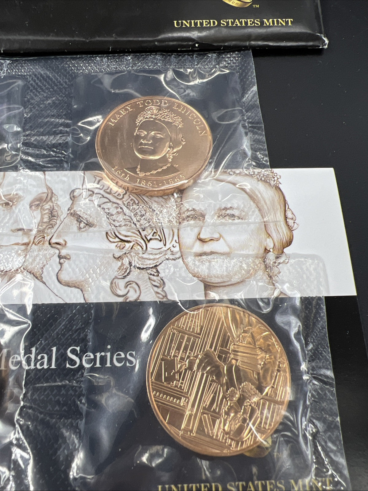 2010 First Spouse Bronze Medal Series Four-Medal Set FIRST ISSUE OGP