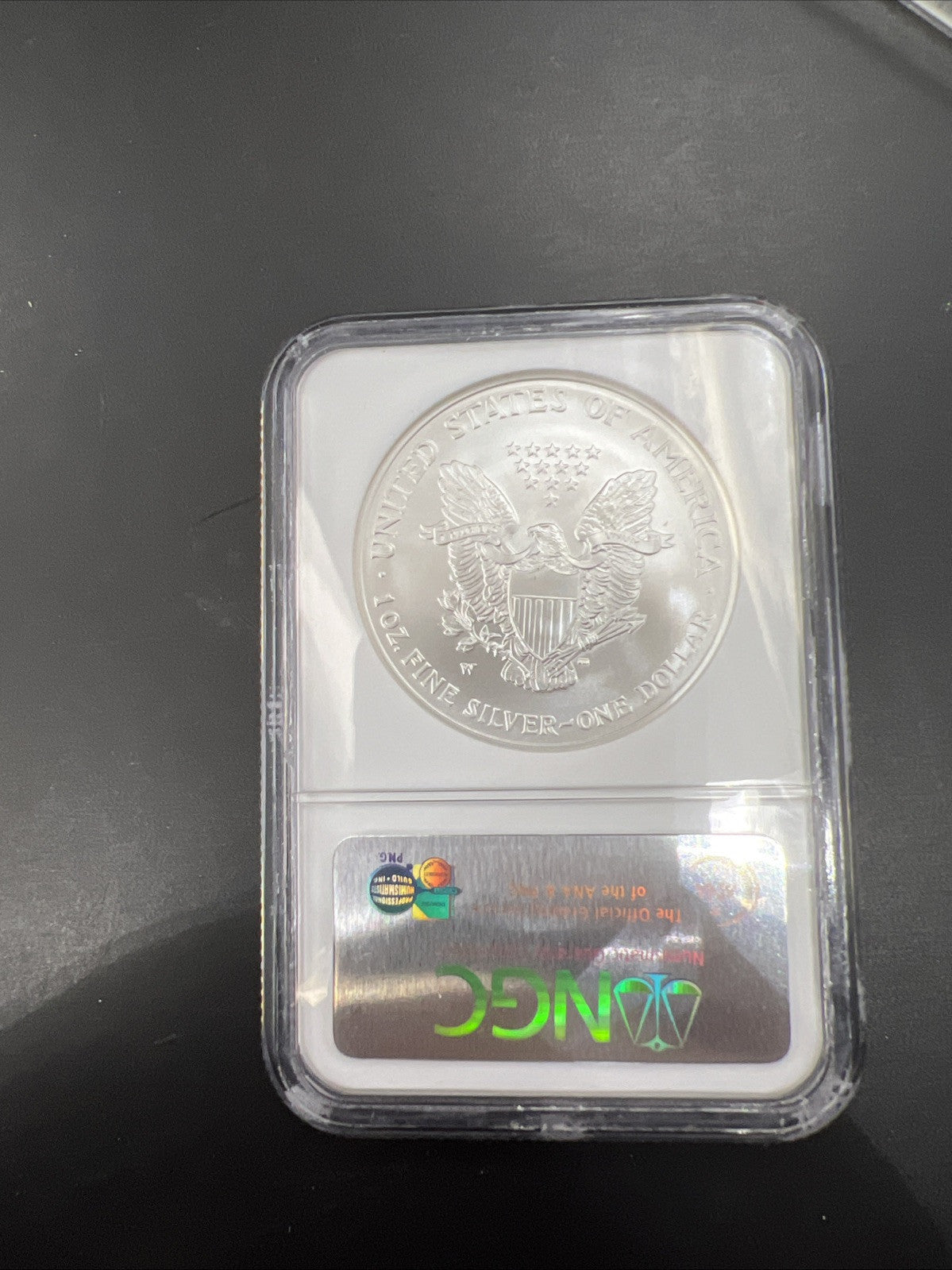2007 W Burnished ASE American Silver Eagle Coin NGC MS70 Early Releases #027