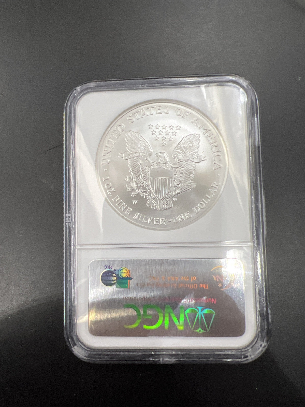 2007 W Burnished ASE American Silver Eagle Coin NGC MS70 Early Releases #027
