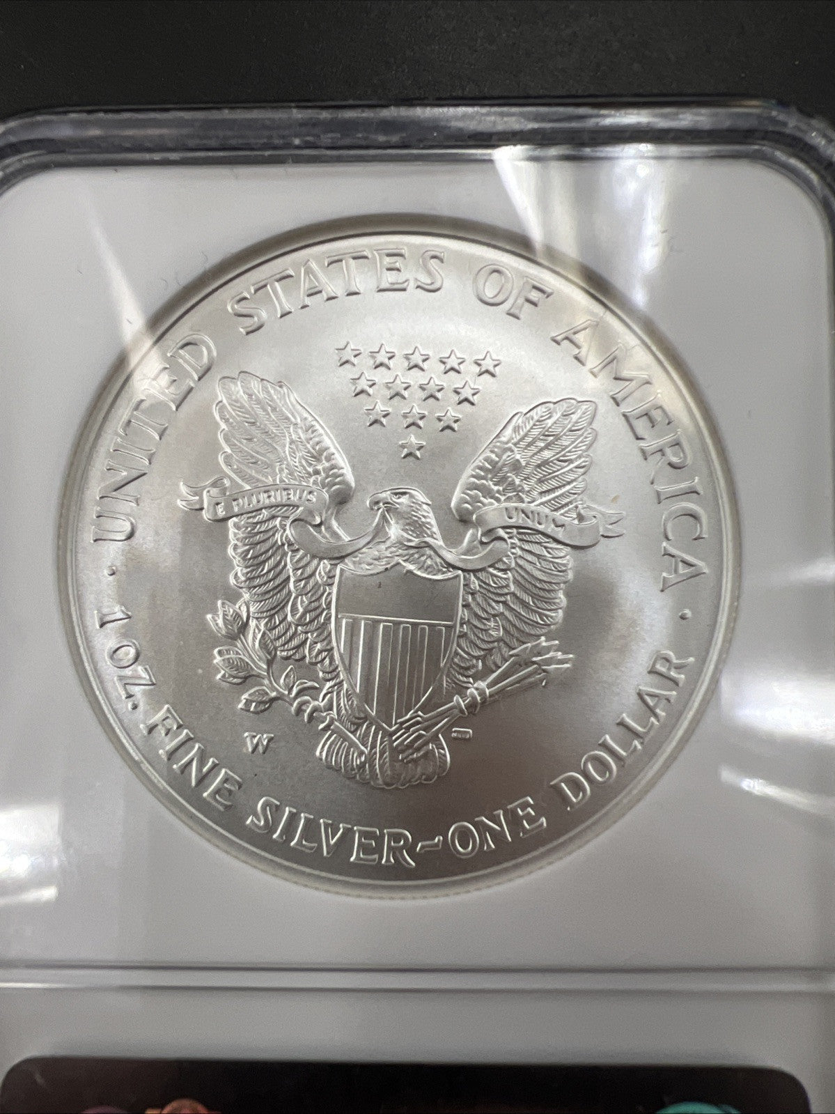 2007 W Burnished ASE American Silver Eagle Coin NGC MS70 Early Releases #027