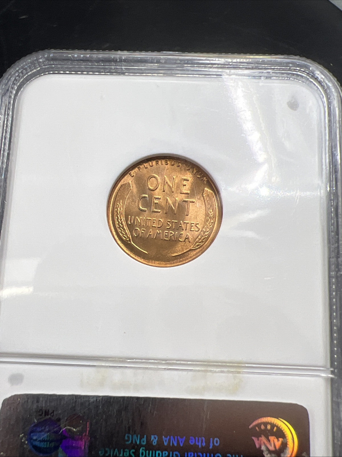1944 D 1c Lincoln Wheat Cent Penny Coin NGC MS67 RD Gem BU Certified #027