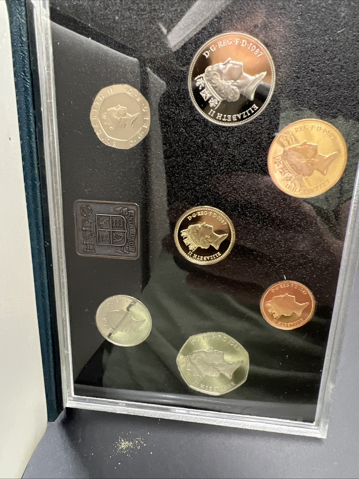 1987 United Kingdom Proof Coin Set #A
