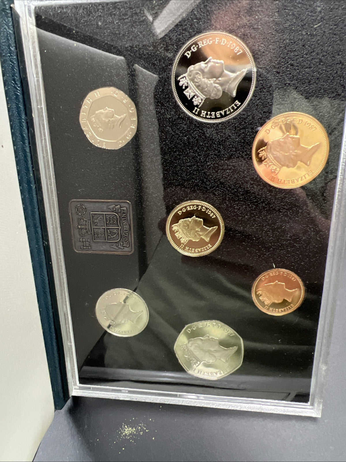 1987 United Kingdom Proof Coin Set #A