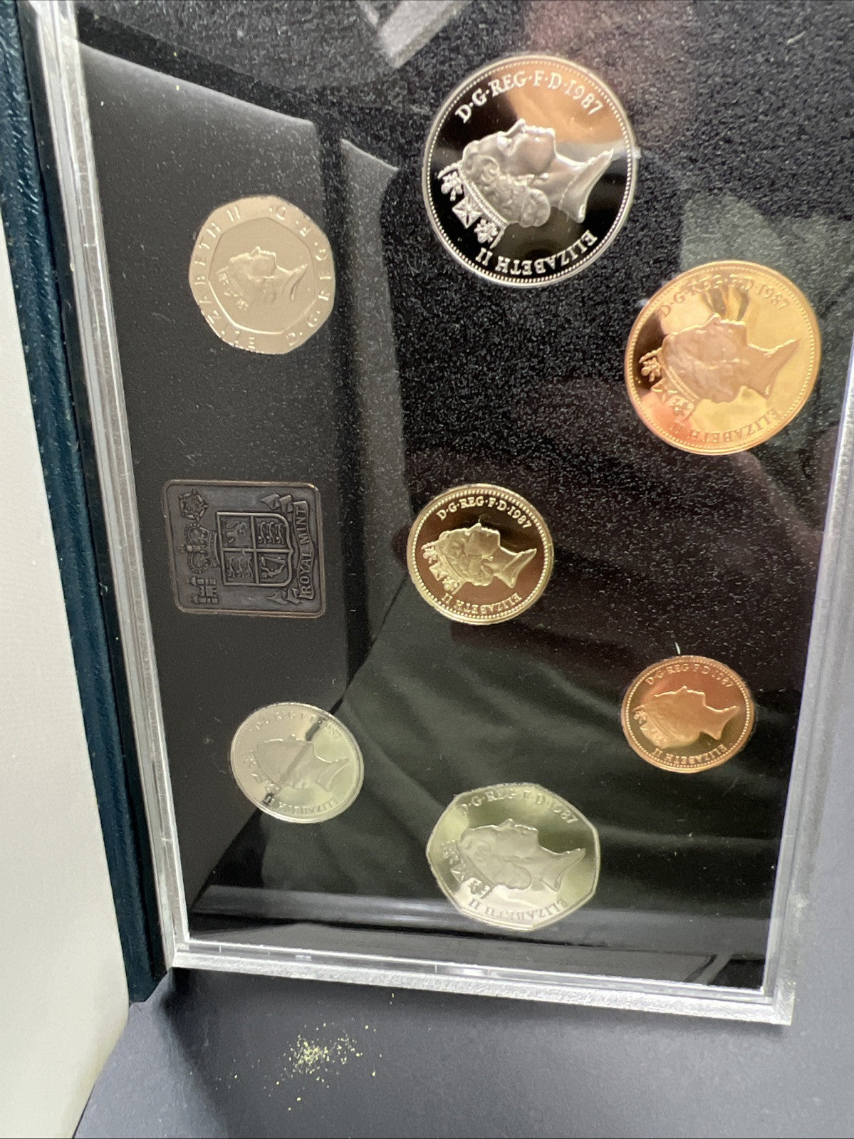 1987 United Kingdom Proof Coin Set #A