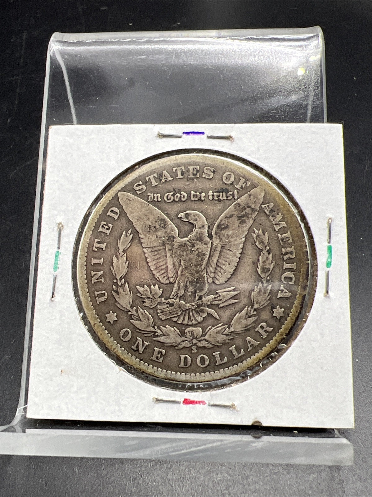 1901 S $1 Morgan Silver Dollar Coin Choice VG Very Good Circ Toner