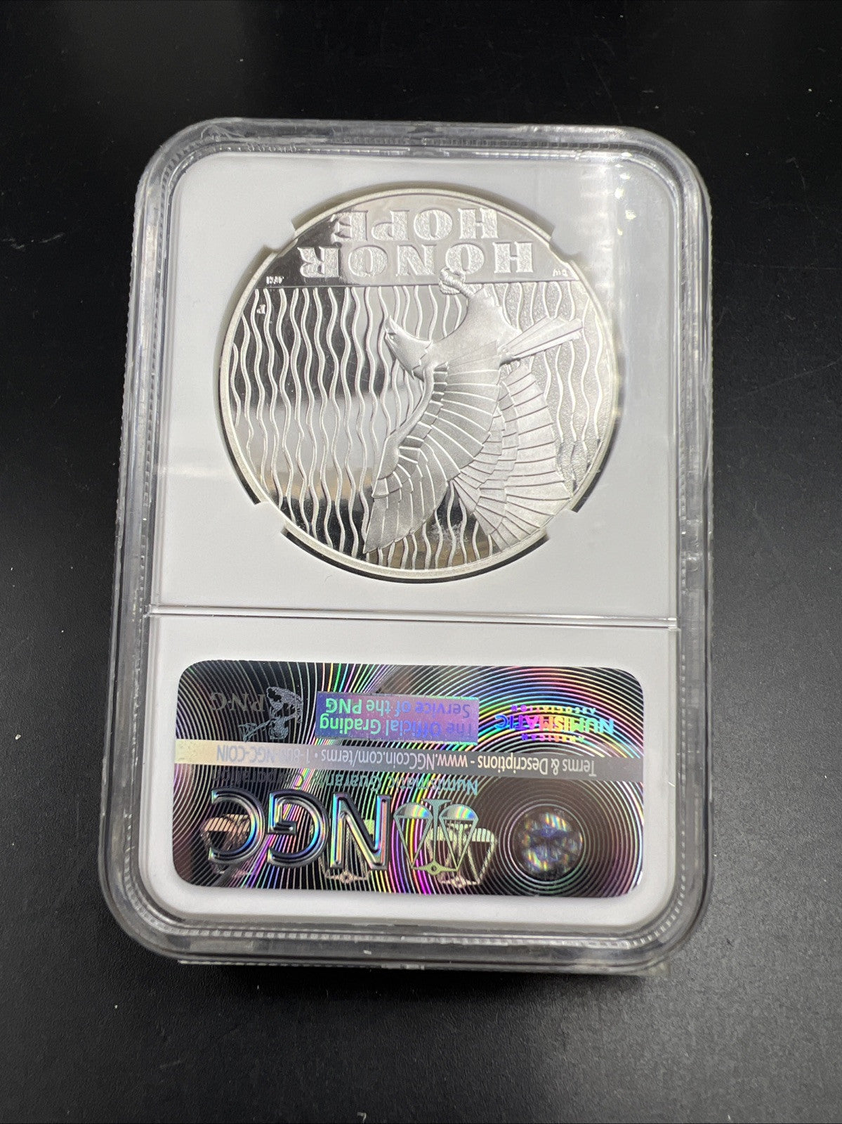 2011 W September 11th Anniversary Memorial Medal NGC PF70 UCAM Moy Signature LBL