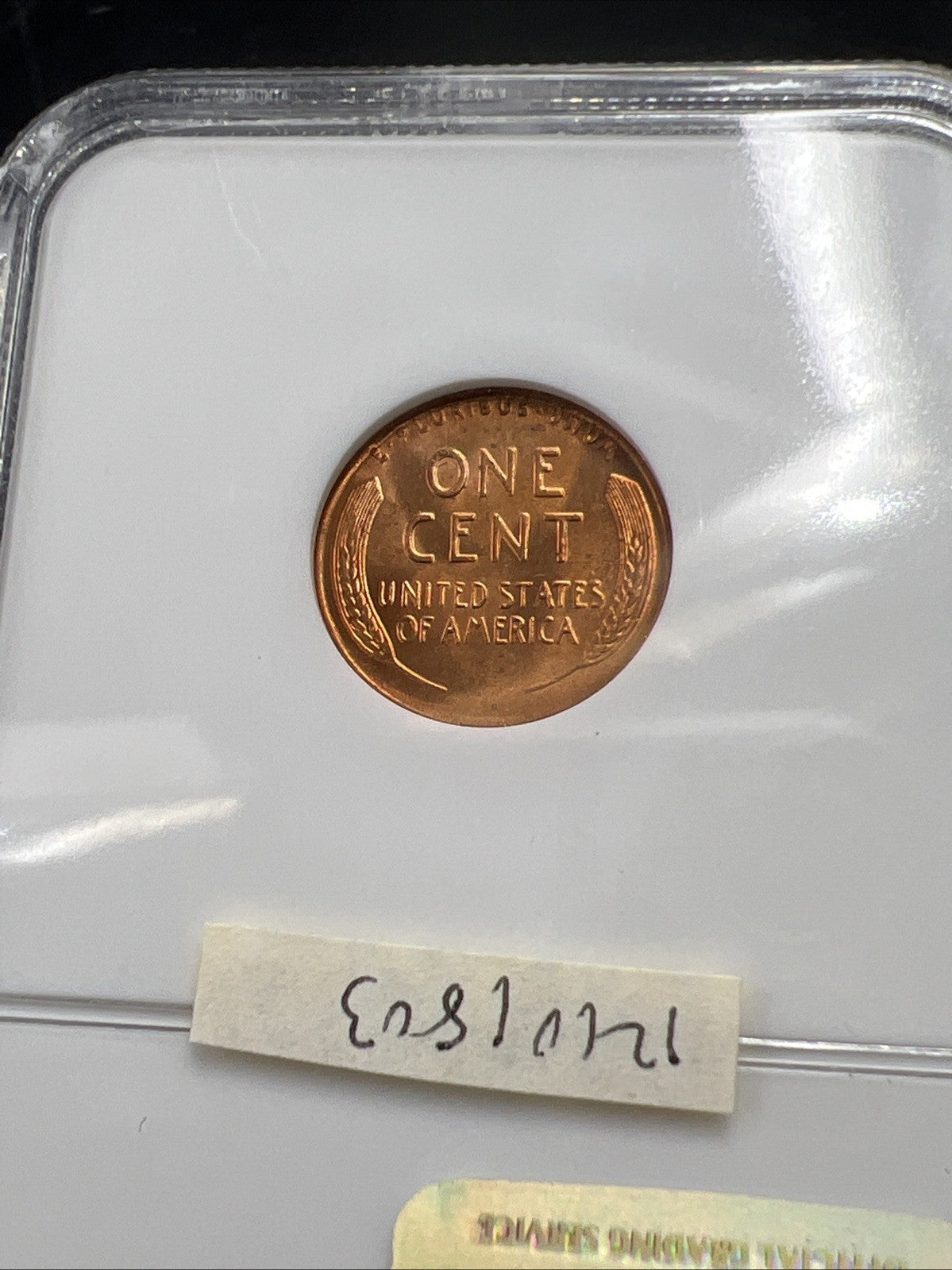 1955 P 1c Lincoln Wheat Cent Coin NGC MS66 Brown Label #039