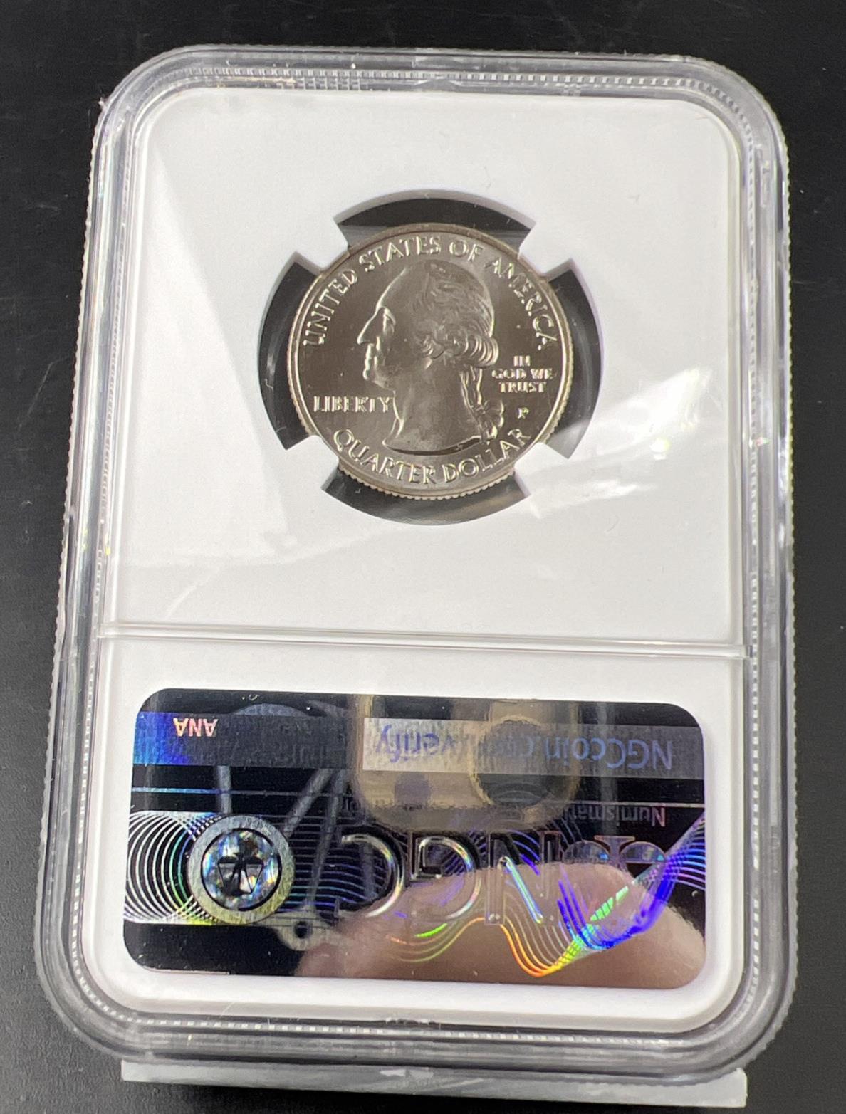 2020 P 25c Salt River Bay ATB National Park Quarter Business Gem BU MS68 NGC