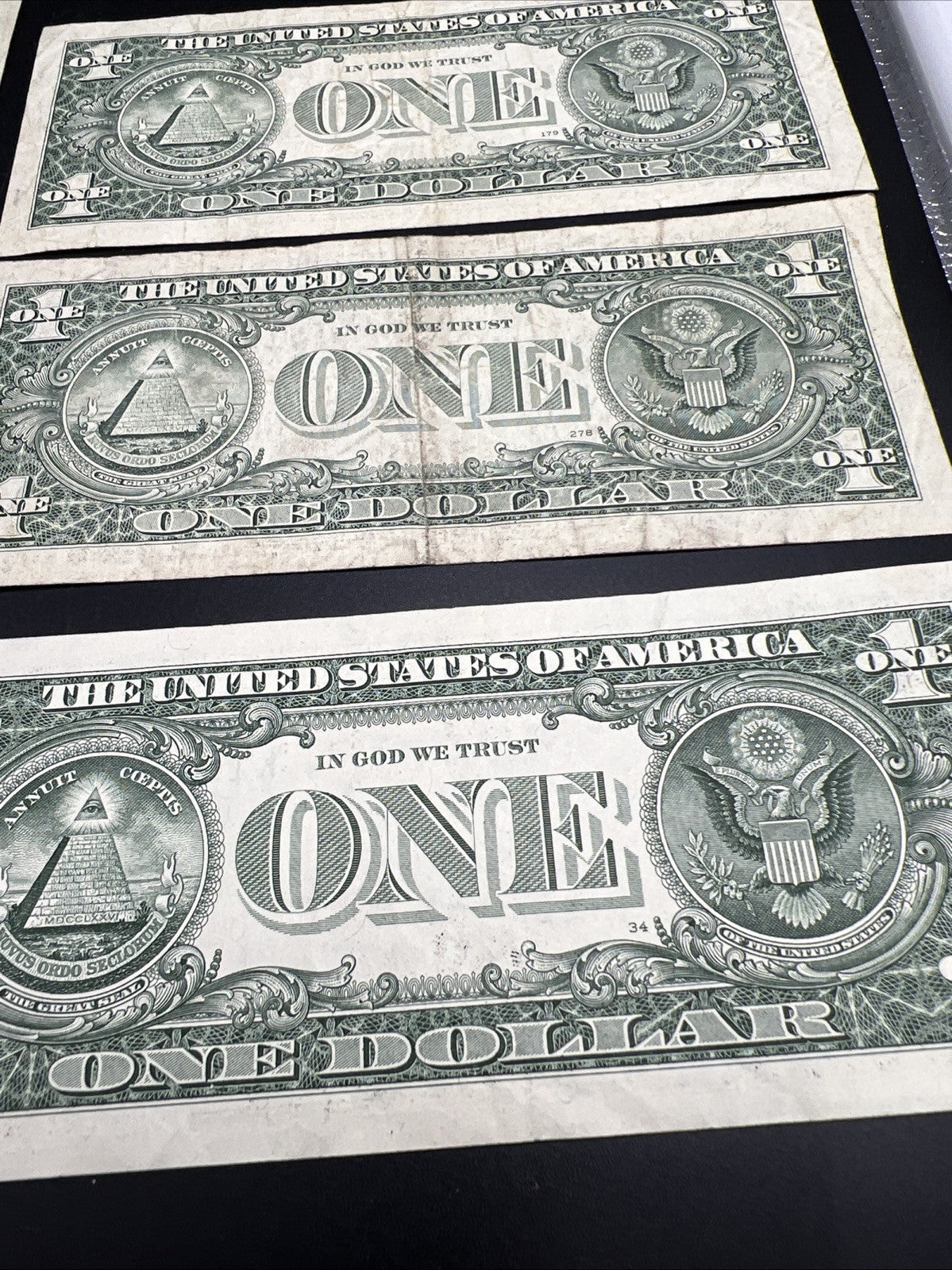 Lot of 7 Different * Star FRN Notes 1995 1999 2003 2003A 2006 2009 2017 Circ #89