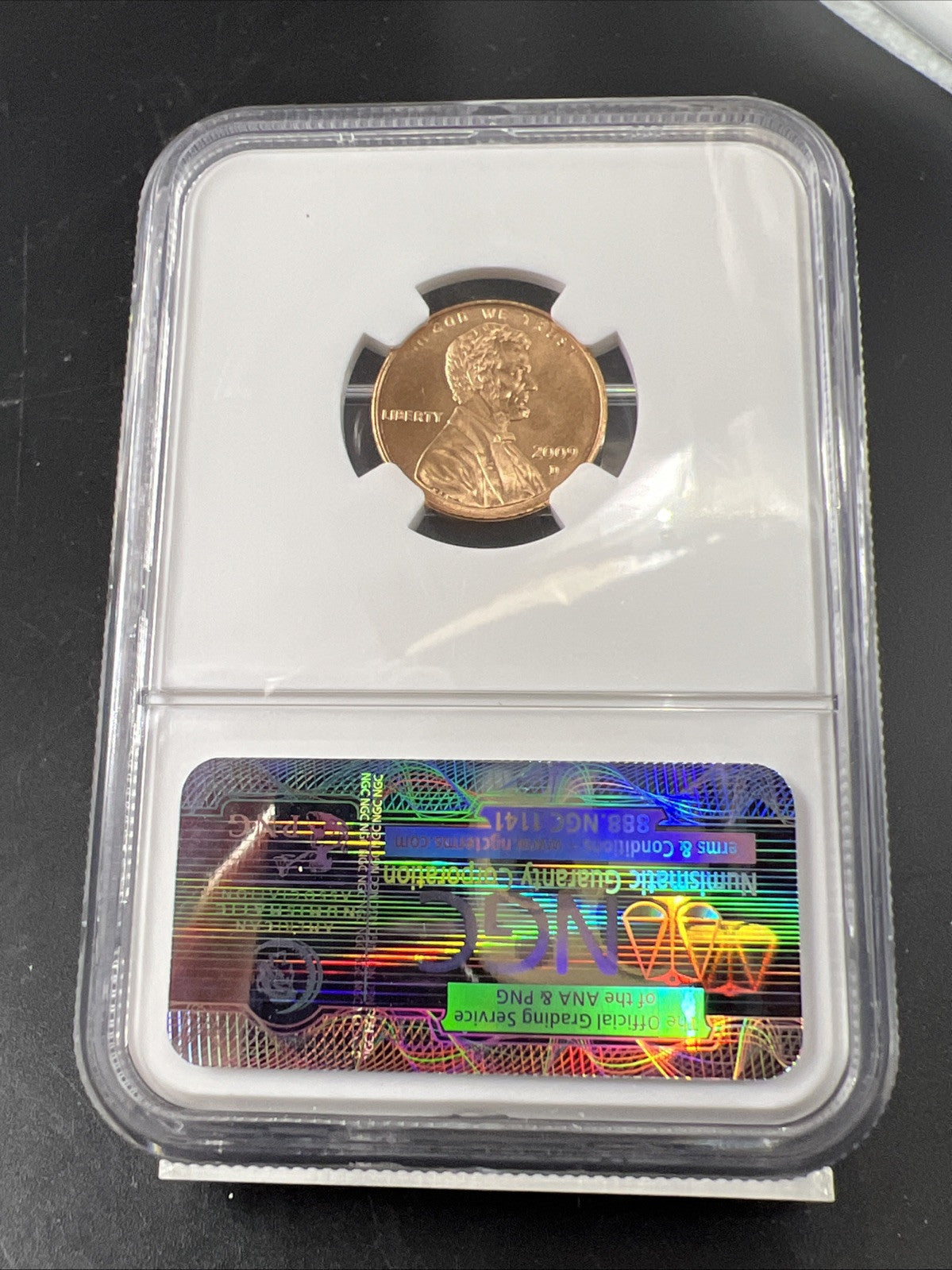 2009 1c D SMS Lincoln Cent Formative Years Centennial Commemorative Coin MS68 RD