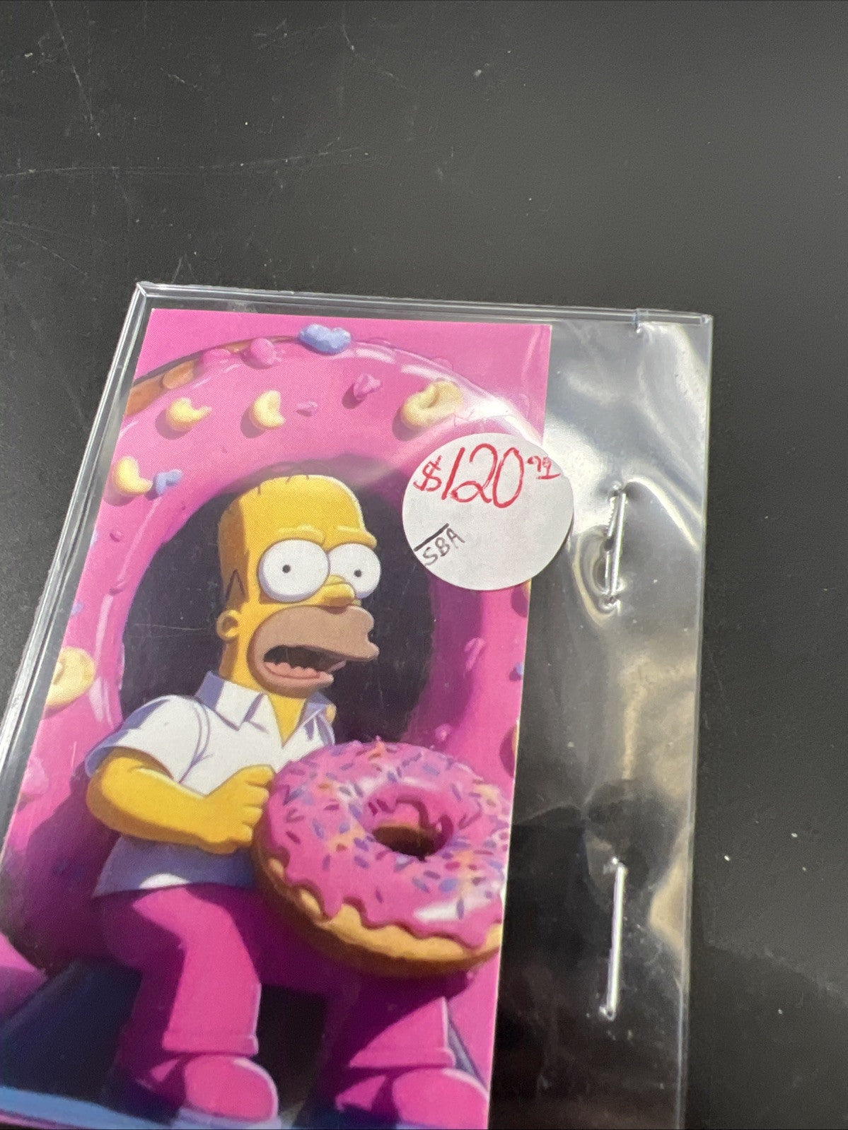 Simpsons Homer Doughnut Chairman 1 oz Silver #90/100 minted