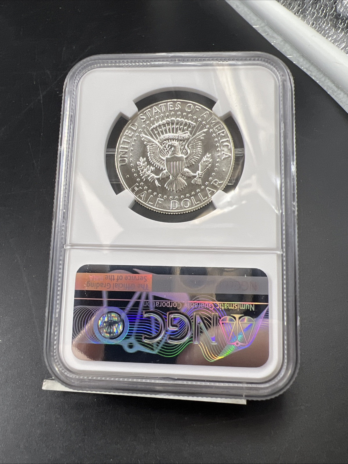 1965 SMS 50c Kennedy 40% Silver Half Dollar Coin MS65 NGC #028
