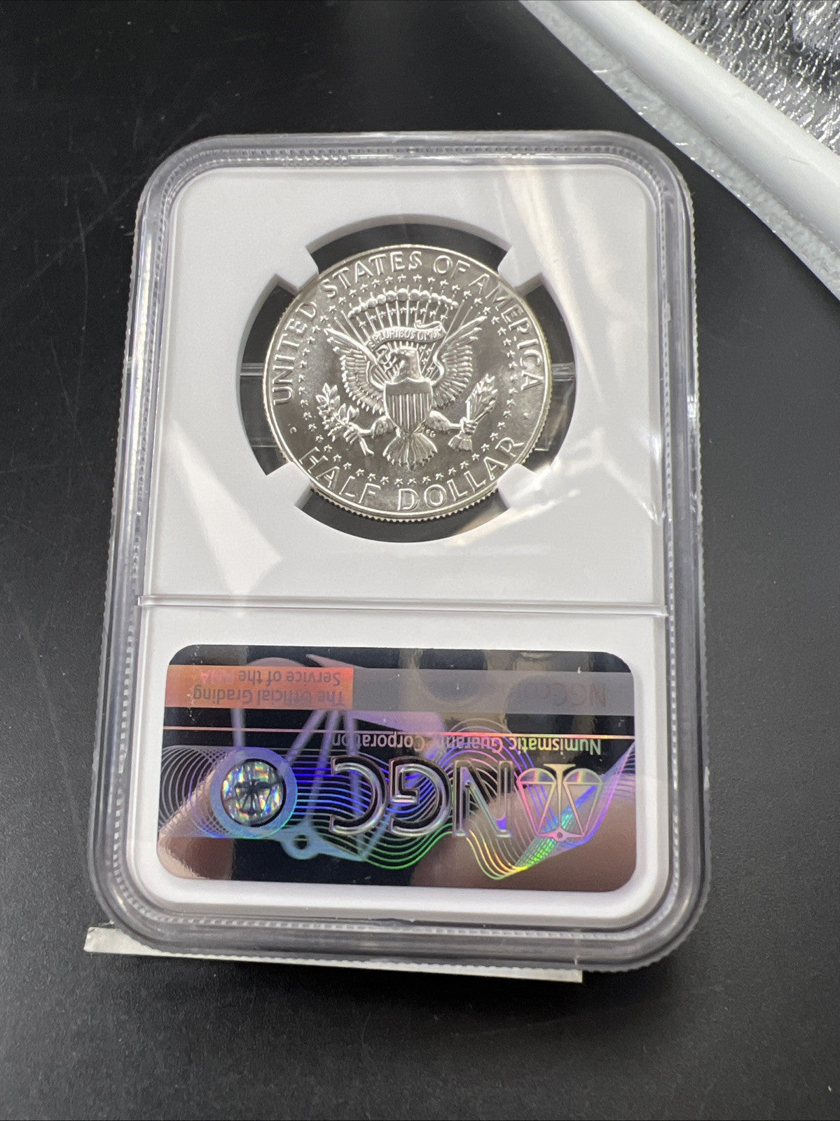 1965 SMS 50c Kennedy 40% Silver Half Dollar Coin MS65 NGC #028
