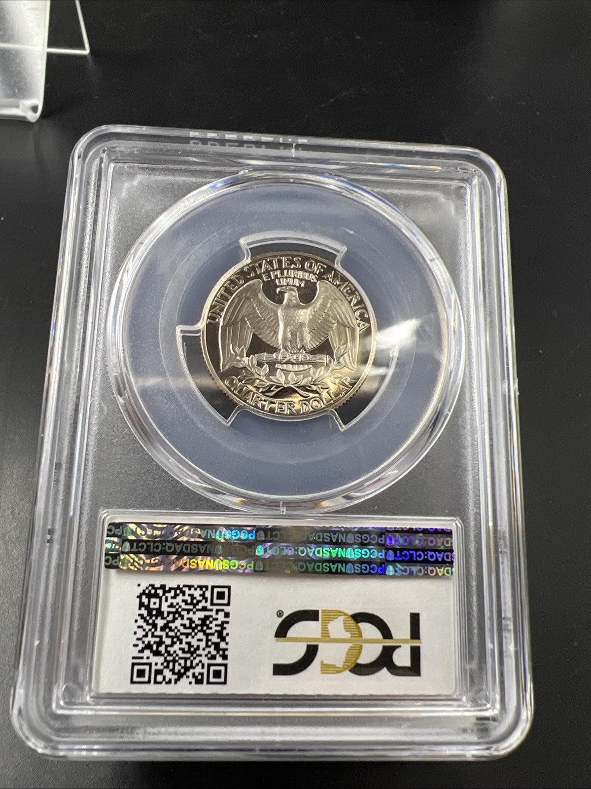1992 S 25c Clad Copper Nickel Washington Quarter Coin PCGS PR69 DCAM #705