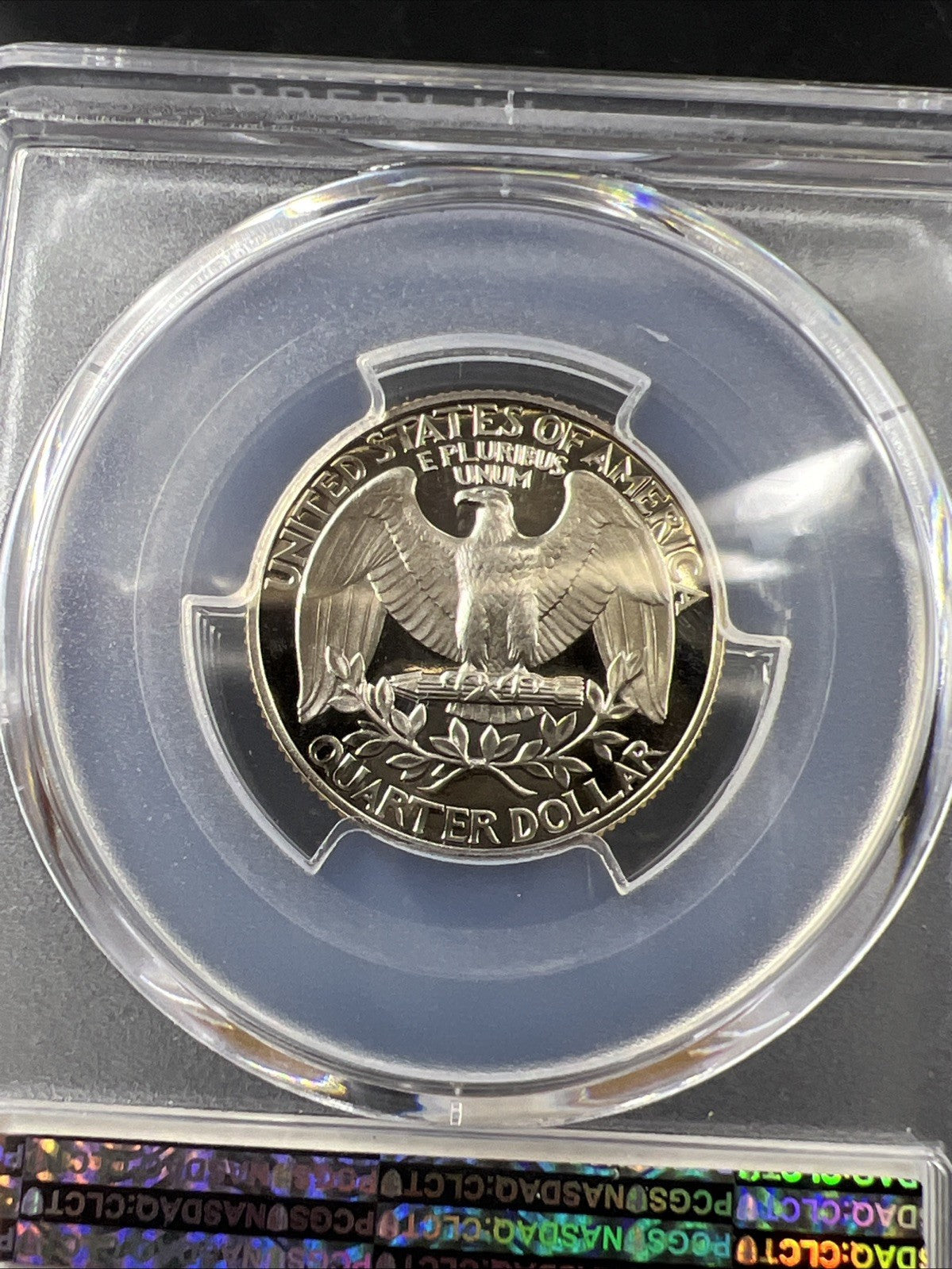 1992 S 25c Clad Copper Nickel Washington Quarter Coin PCGS PR69 DCAM #705