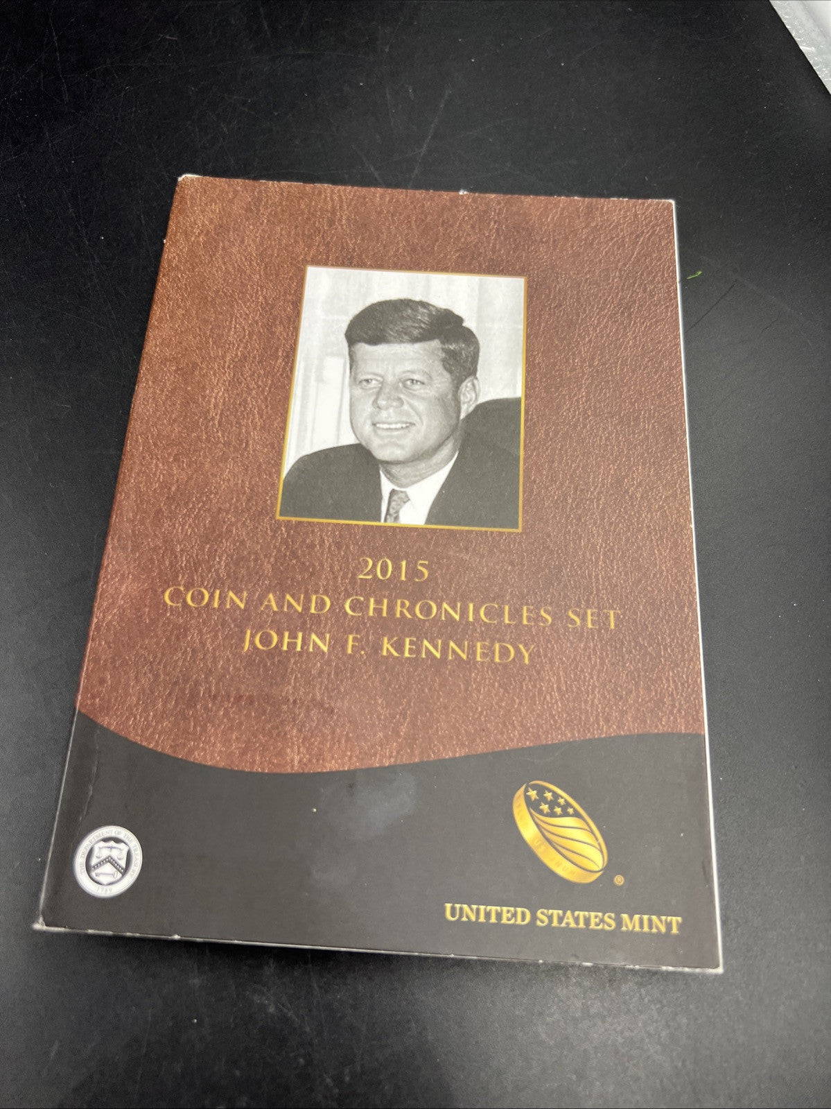2015 Coin and Chronicles John F Kennedy JFK Set Coin & Medal OGP Used #A