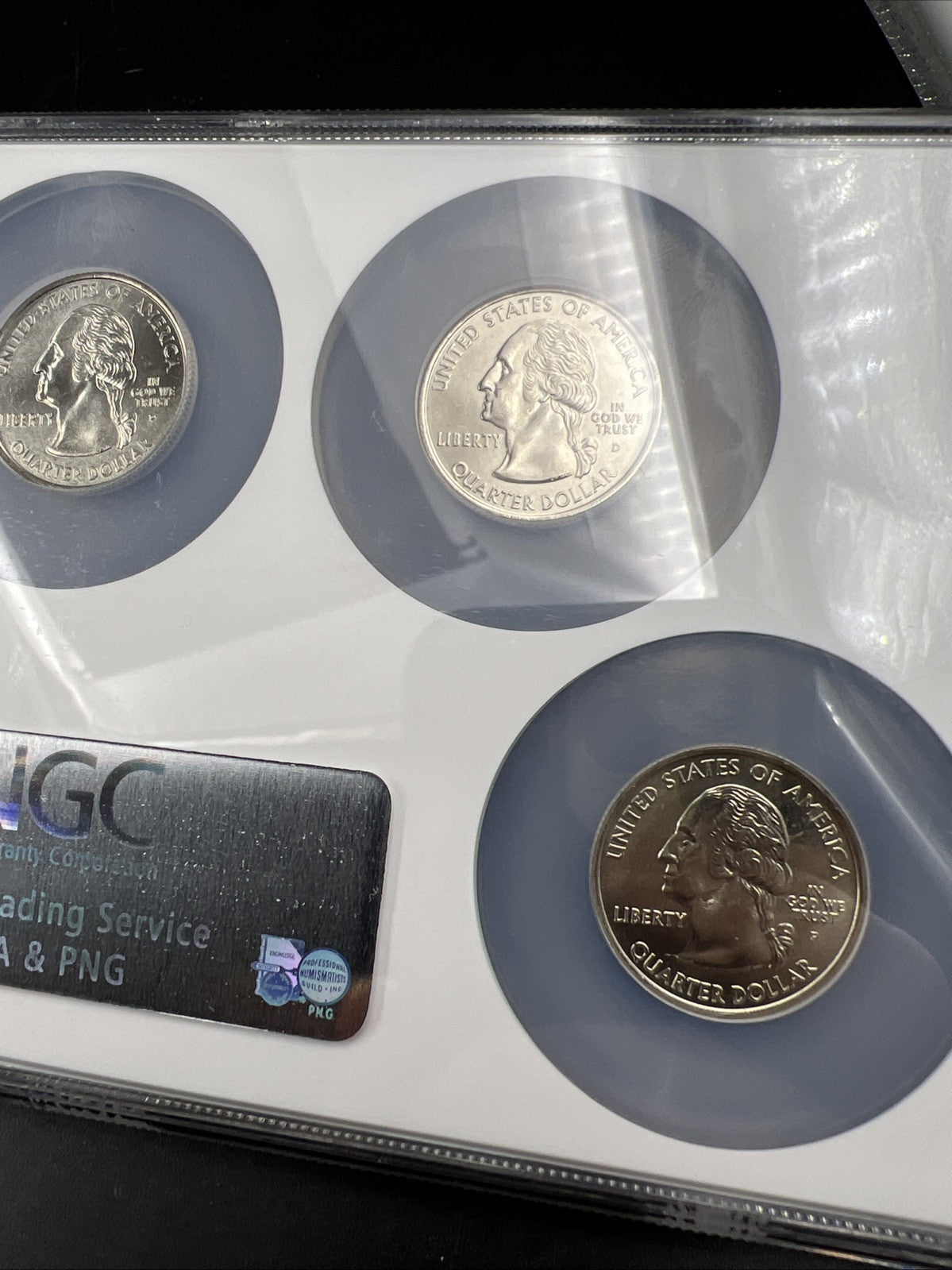 2004 P Complete 5 Coin BU State Quarters Set NGC MS65 Texas Florida Iowa & more!