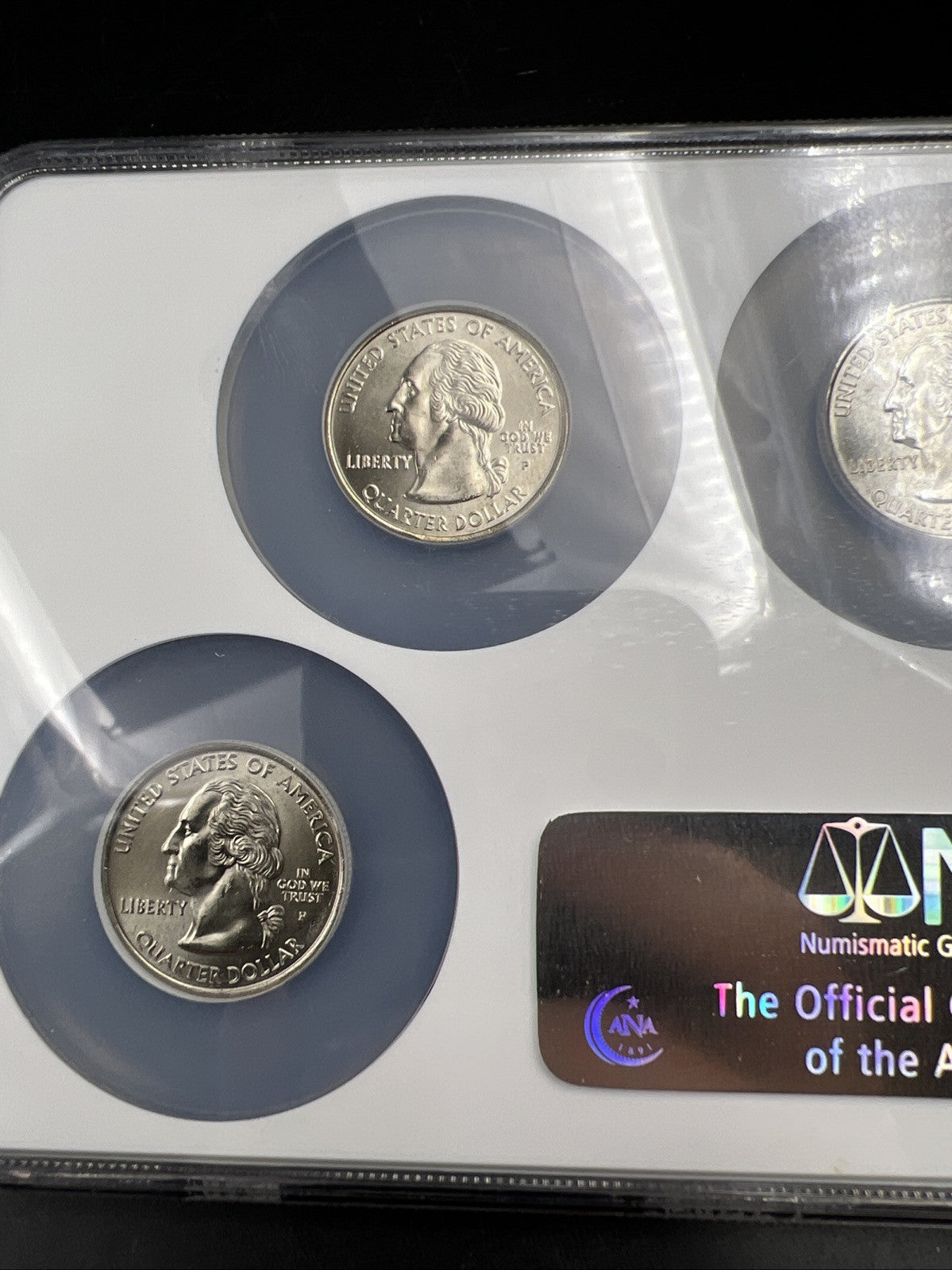 2004 P Complete 5 Coin BU State Quarters Set NGC MS65 Texas Florida Iowa & more!