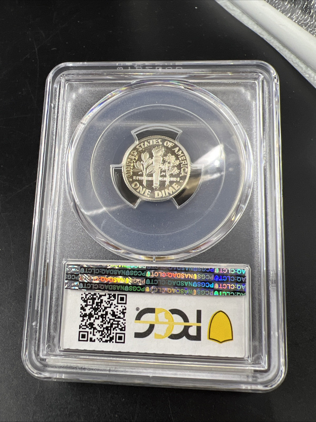 1993 S 10c Roosevelt 90% Silver Dime Coin PCGS PR69 DCAM Proof