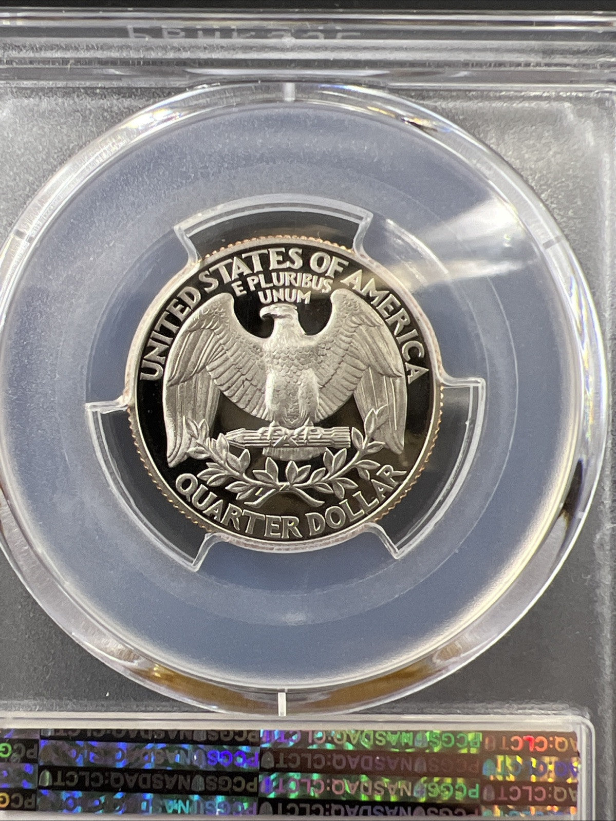 1997 S 25c Clad Copper Nickel Washington Quarter Coin PCGS PR69 DCAM #705