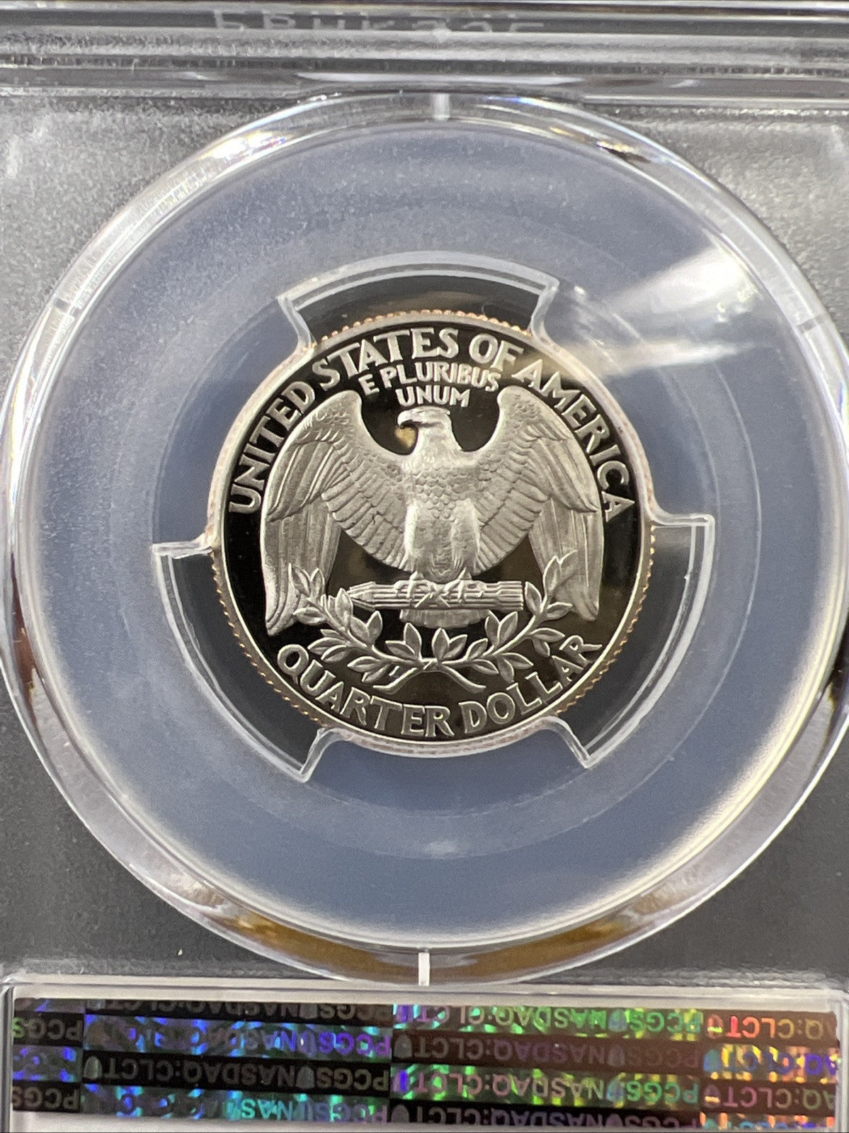 1997 S 25c Clad Copper Nickel Washington Quarter Coin PCGS PR69 DCAM #705