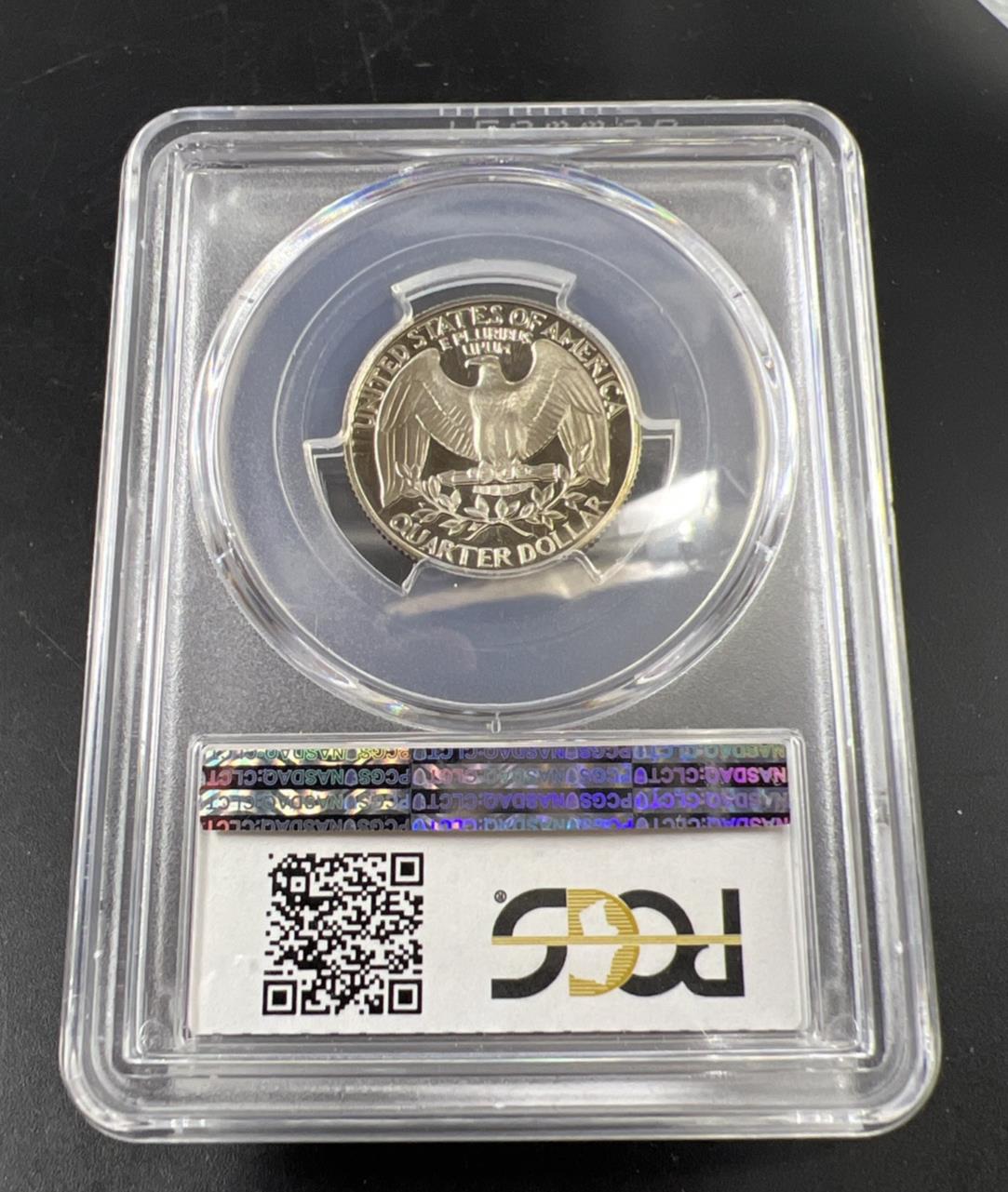 1980 S 25c Clad Copper Nickel Washington Quarter Coin PCGS PR69 DCAM #320