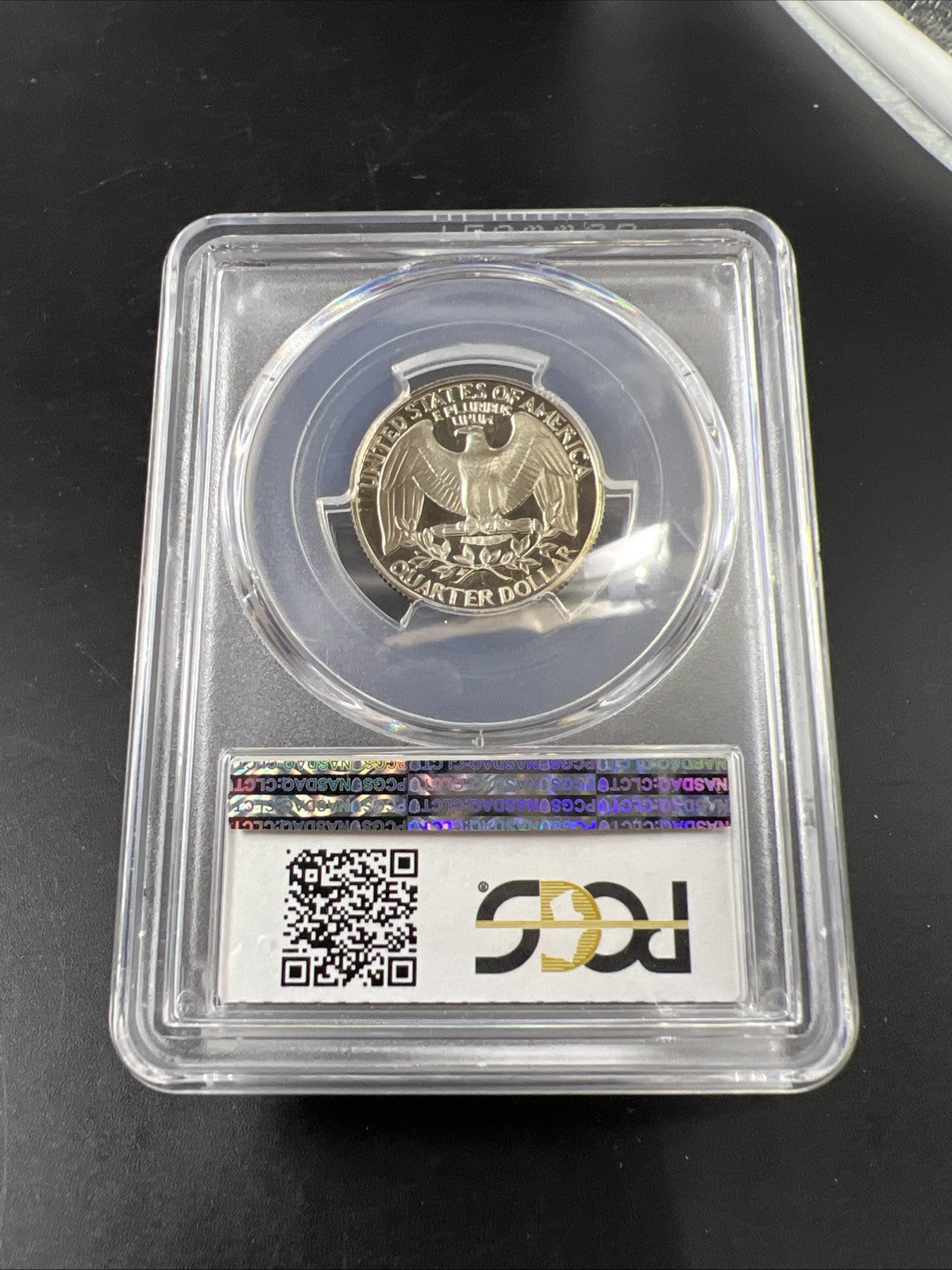 1980 S 25c Clad Copper Nickel Washington Quarter Coin PCGS PR69 DCAM #320