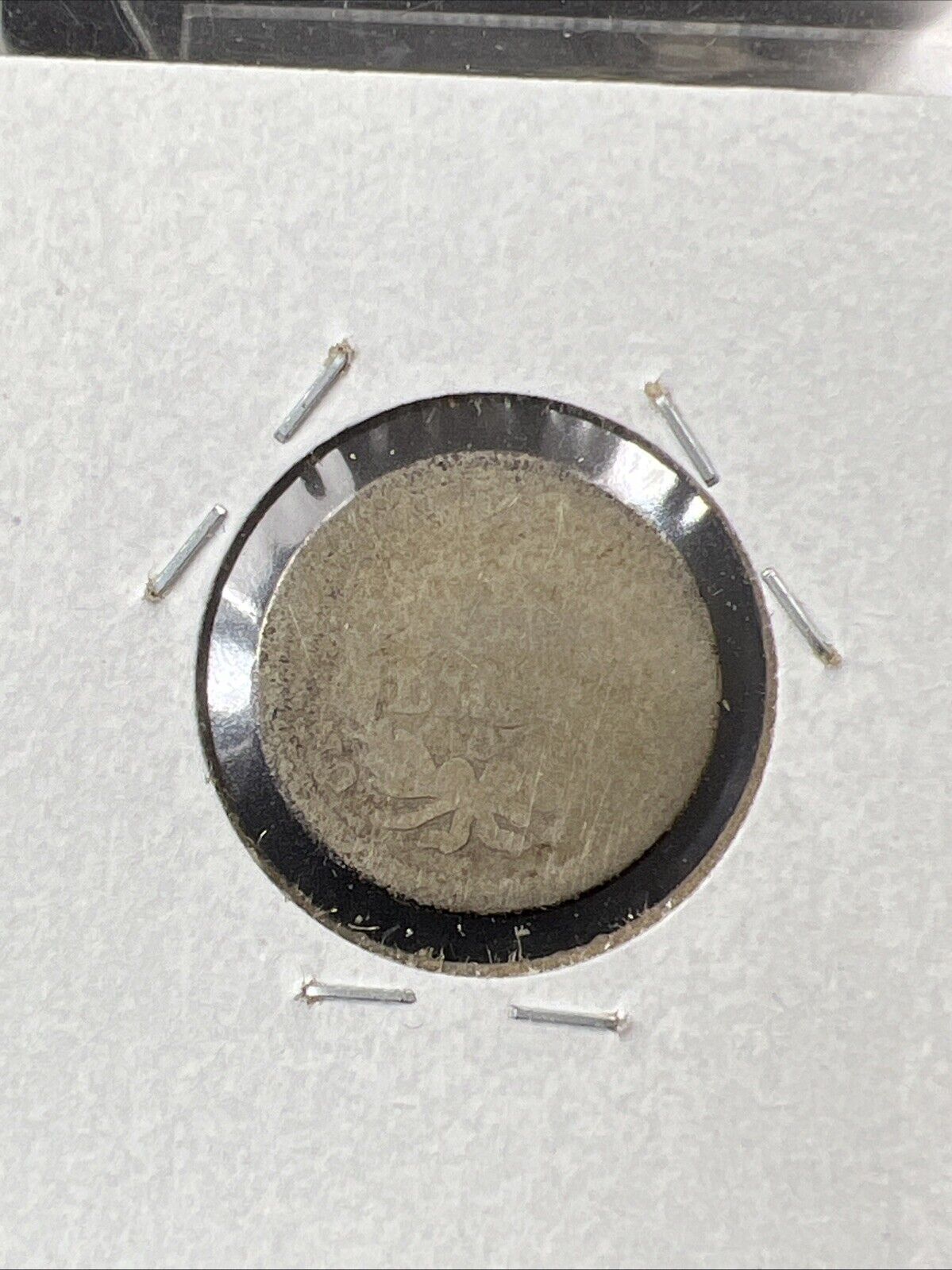 1854 O 10c Liberty Seated Dime Coin w/ Arrows AG About Good Very Circ Full Date