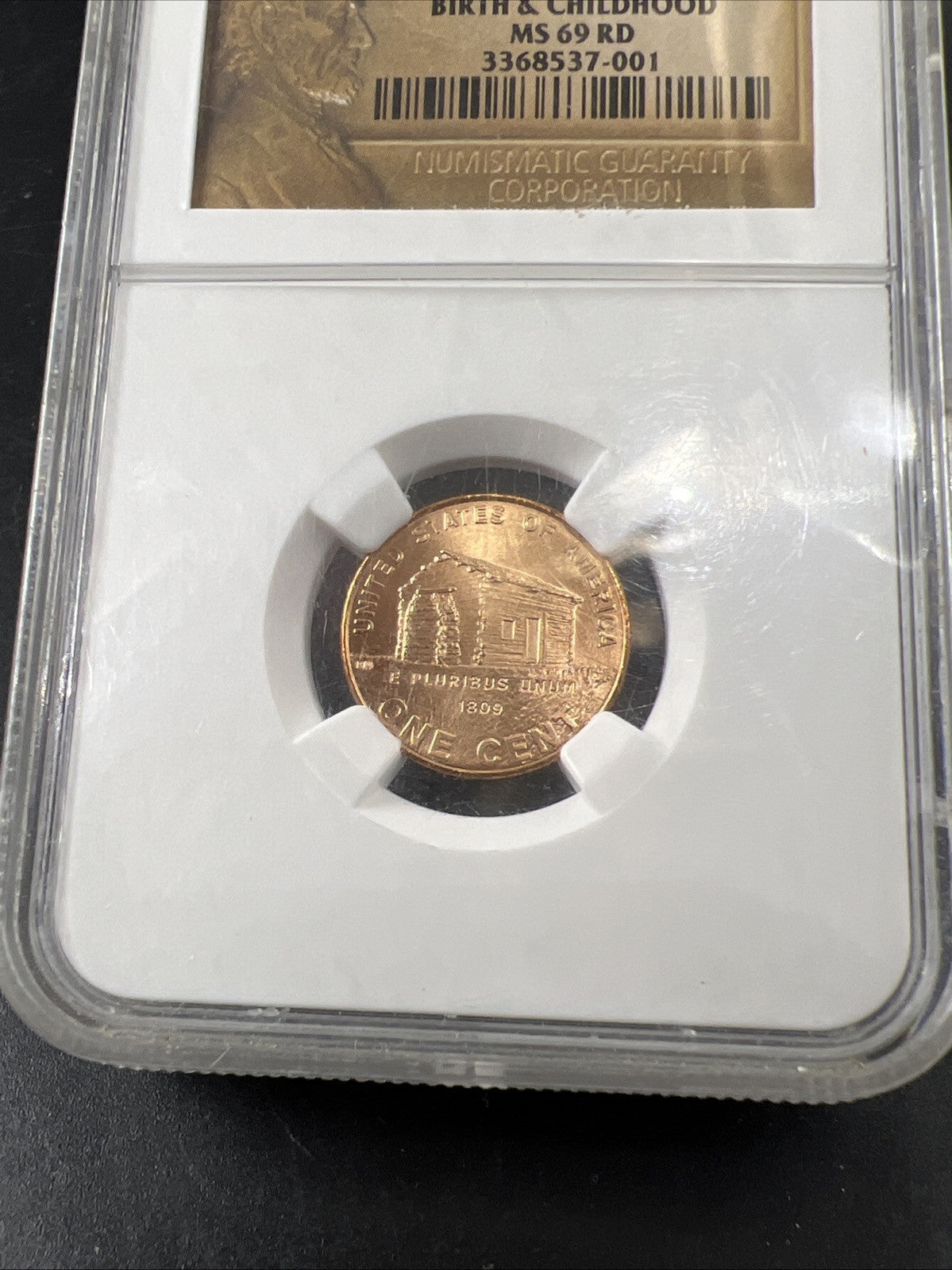 2009 1c P SMS Lincoln Cent Birth & Childhood Commemorative Coin MS69 RD