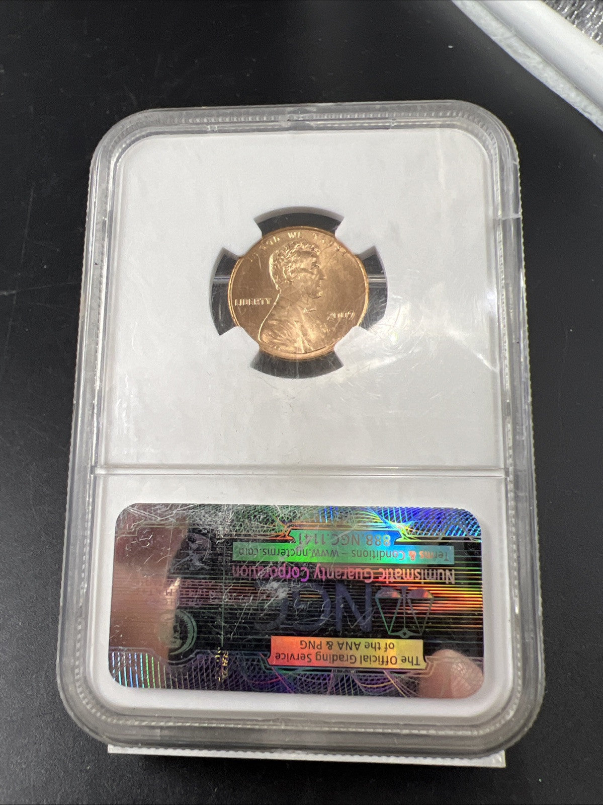 2009 1c P SMS Lincoln Cent Birth & Childhood Commemorative Coin MS69 RD