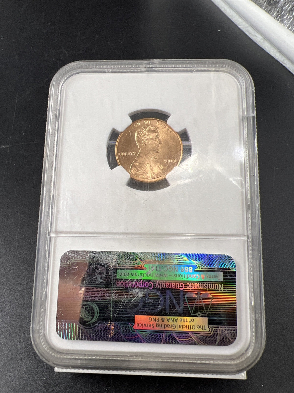 2009 1c P SMS Lincoln Cent Birth & Childhood Commemorative Coin MS69 RD