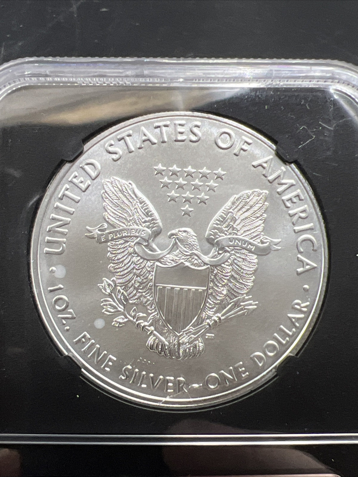 2020 S $1 ASE MS69 Emergency production American Silver Eagle #231