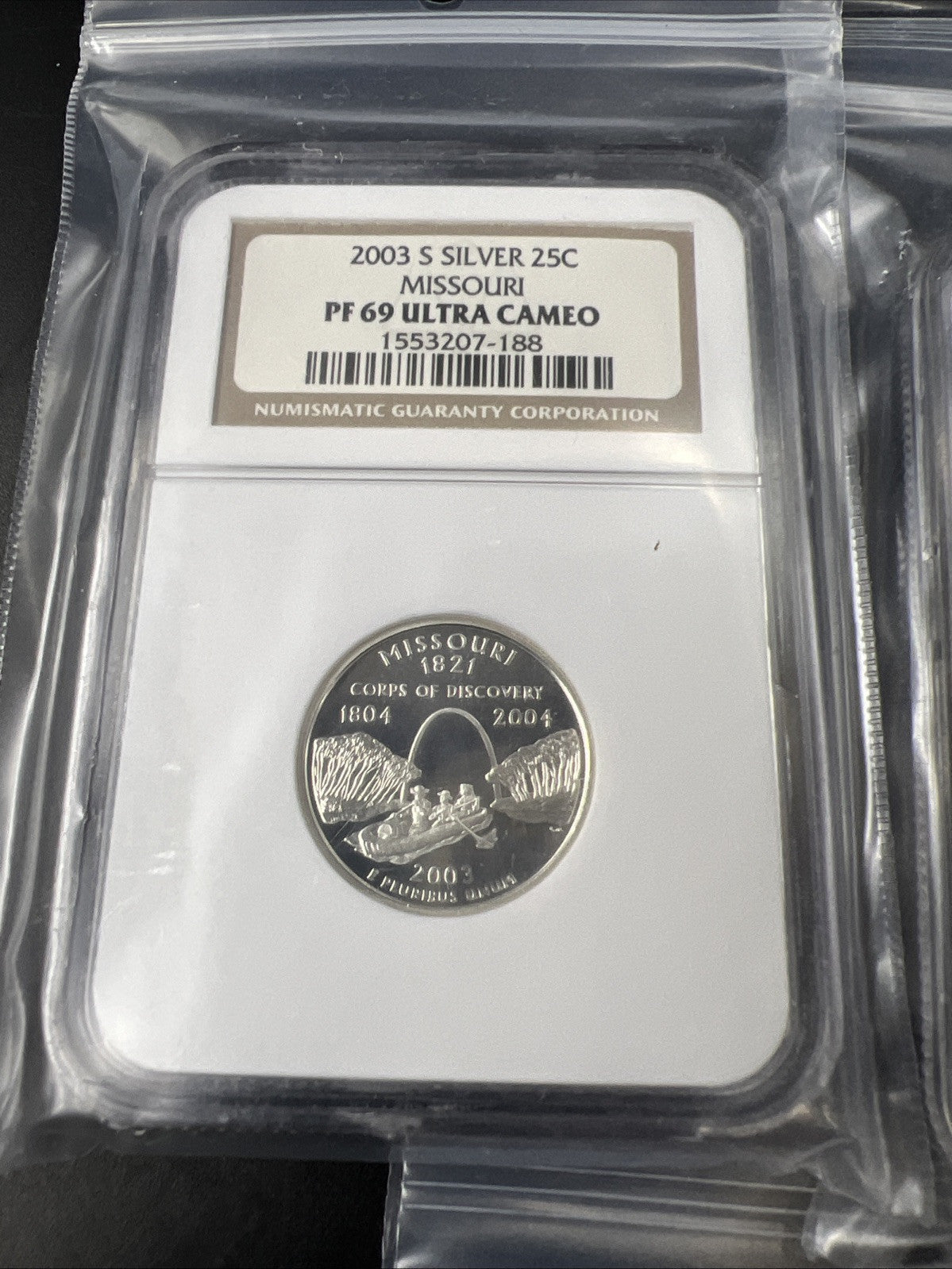 2003 S Silver Quarter 5 Coin Set NGC PF69 UCAM Brown Label Holders