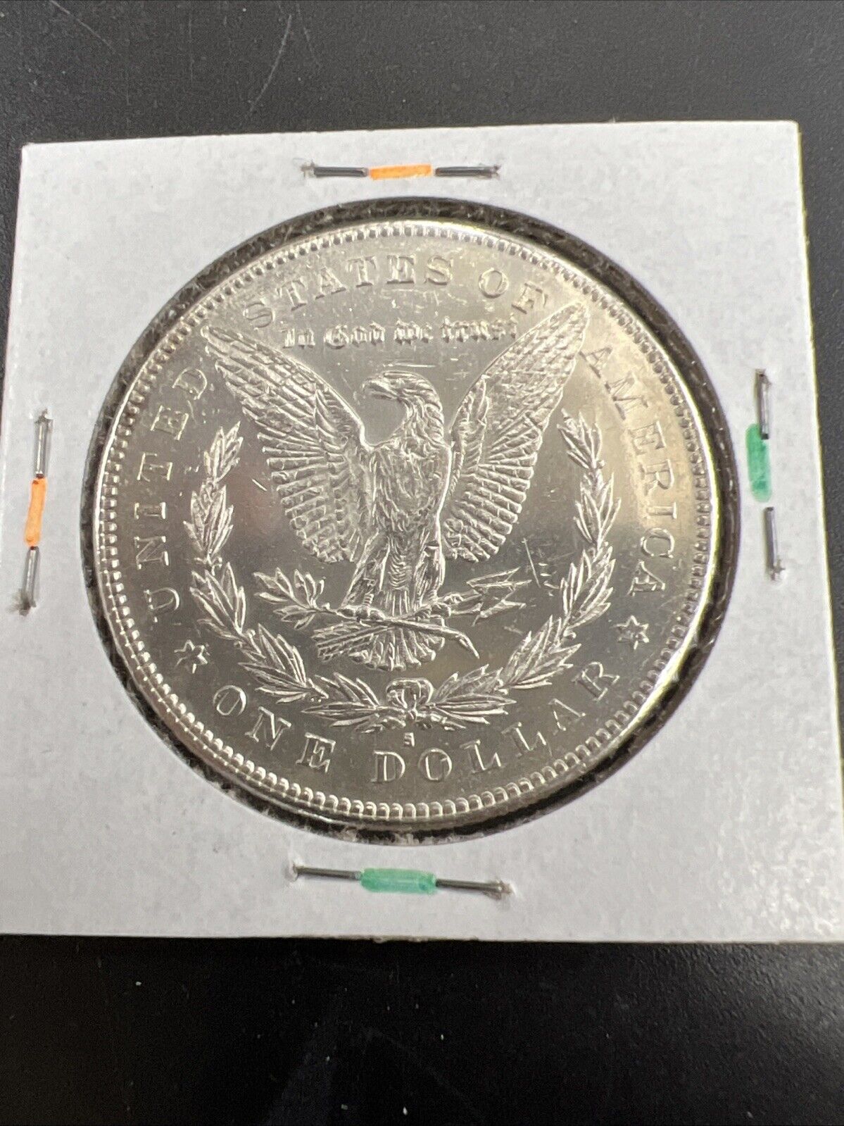 1878 S $1 Morgan Silver Dollar Coin AU Details