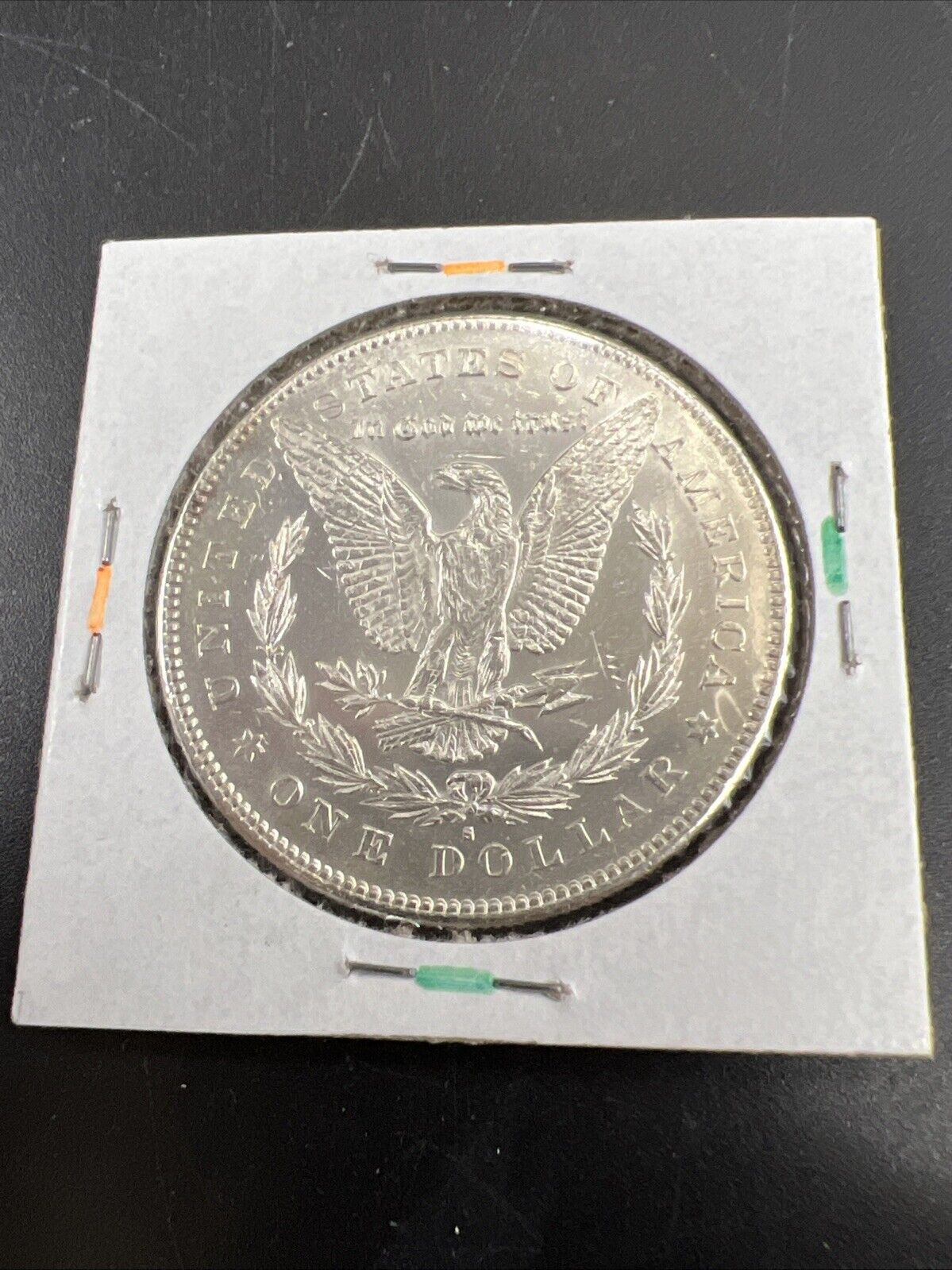 1878 S $1 Morgan Silver Dollar Coin AU Details