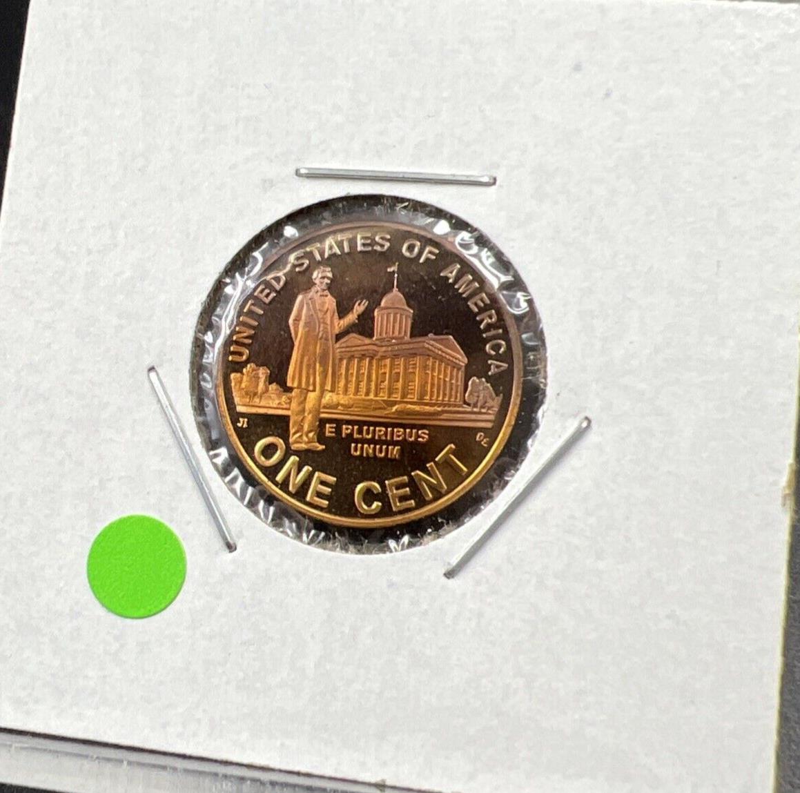 2009 S Proof 1c Lincoln Presidency One Cent Coin Neat Toning Toner Reverse