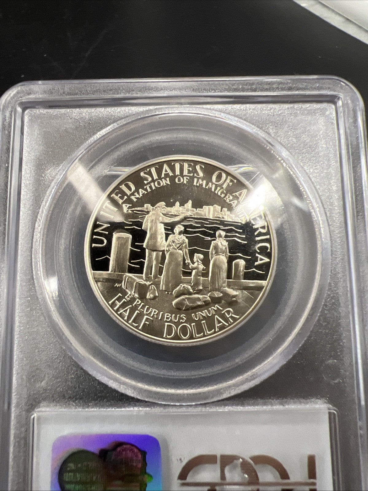 1986 S 50c Statue of Liberty Copper Nickel Proof Hald Dollar Coin PCGS PR69 DCAM