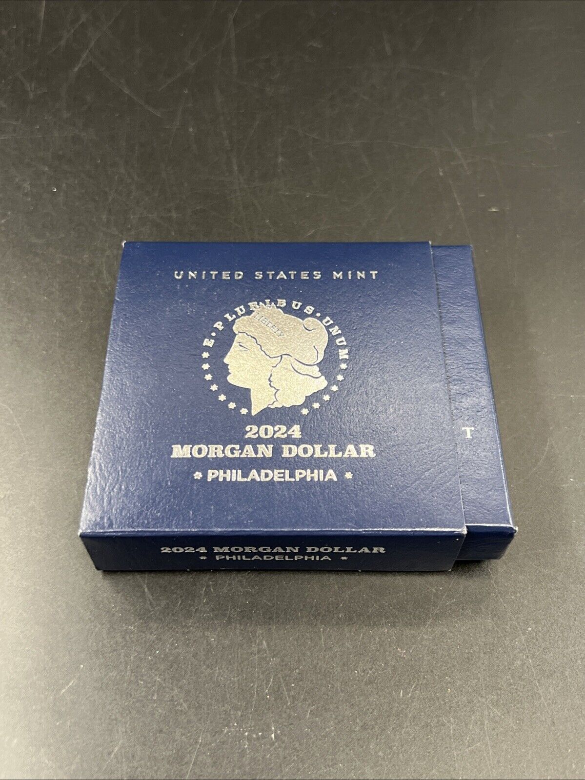 2024 $1 Morgan Silver Dollar Coin GEM BU OGP Box & COA
