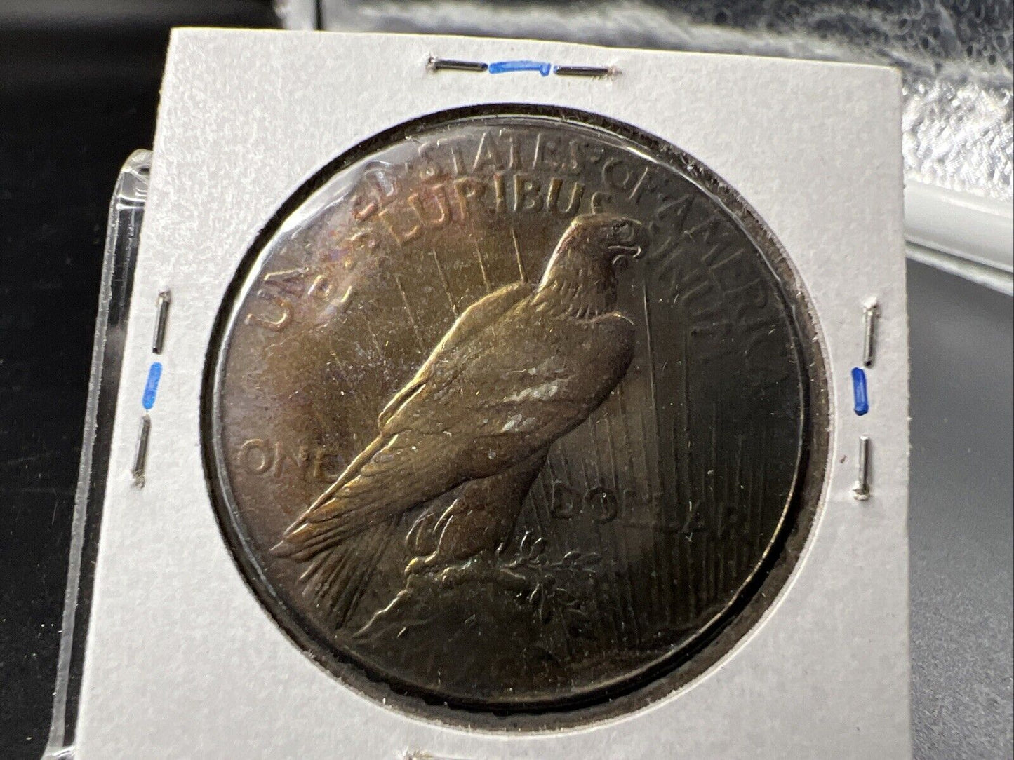 1934 P $1 Peace Silver Dollar Coin XF EF Details Artificial Toning Semi Key Date