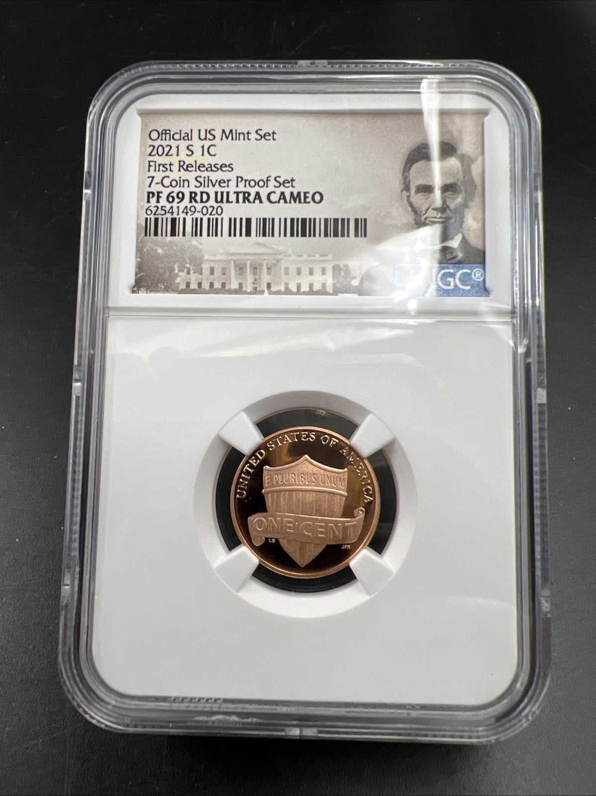 2021 S 1c Lincoln Shield Cent Proof PF69 UCAM NGC FDOI First Releases