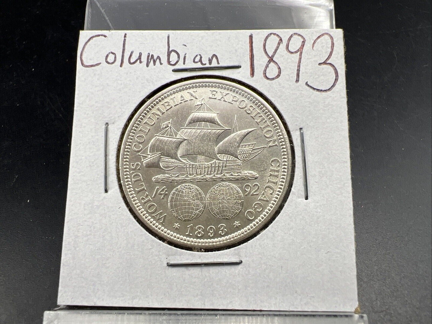 1893 Columbian Classic Commemorative Silver 50c Half Dollar UNC Uncirculated